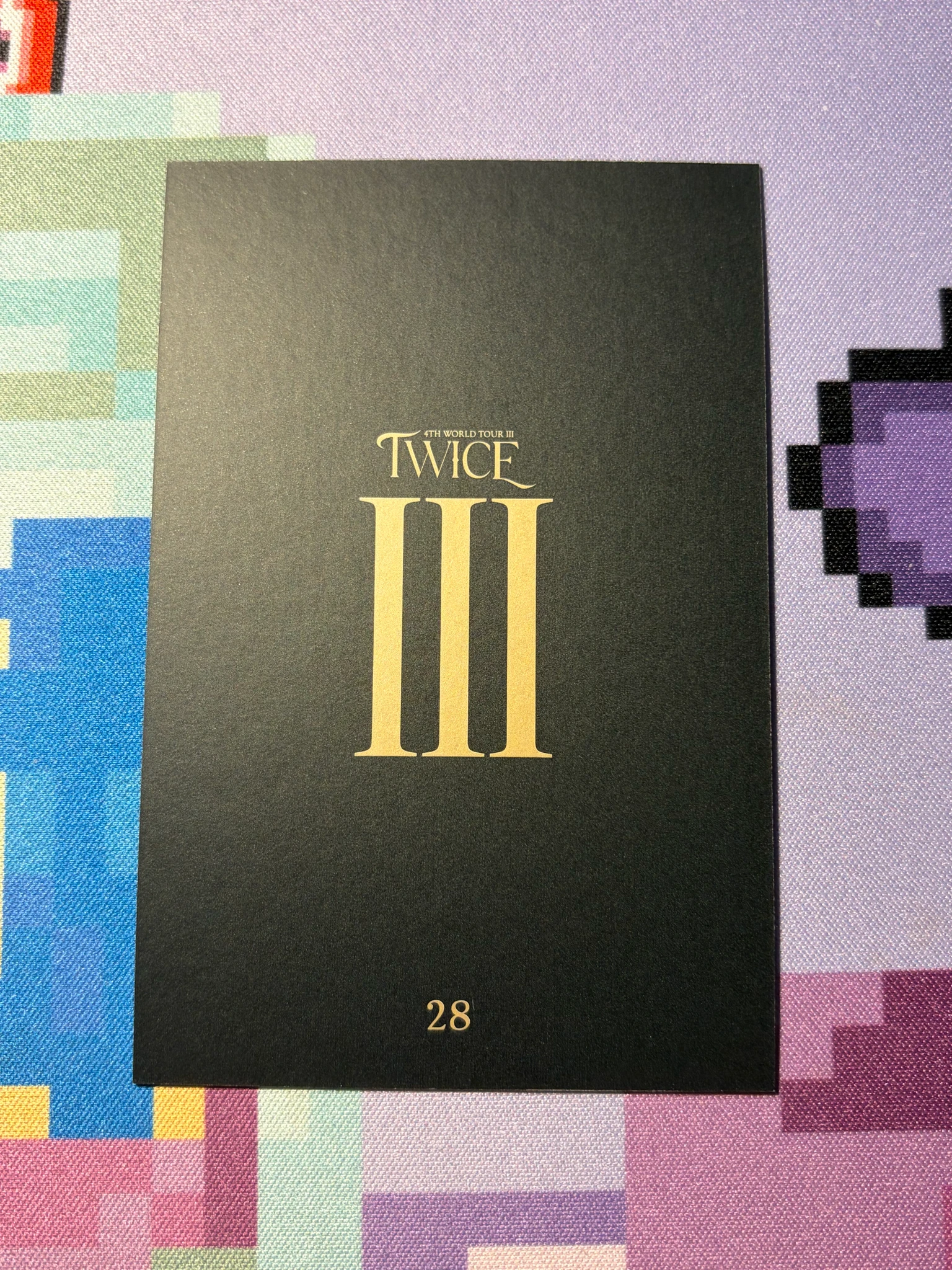 TWICE Nayeon TWICE-Nayeon-Event-4th world tour III trading cards listing photo 2