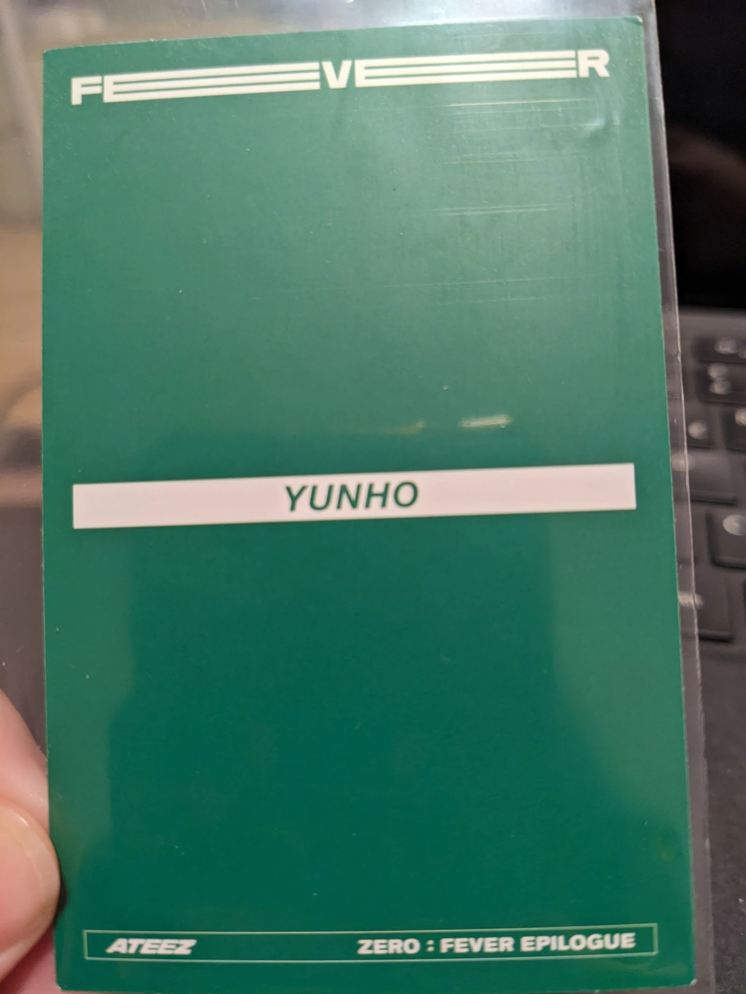 ATEEZ Yunho ATEEZ - Yunho - ZERO : FEVER EPILOGUE Album album photocard diary version limited version listing photo 2