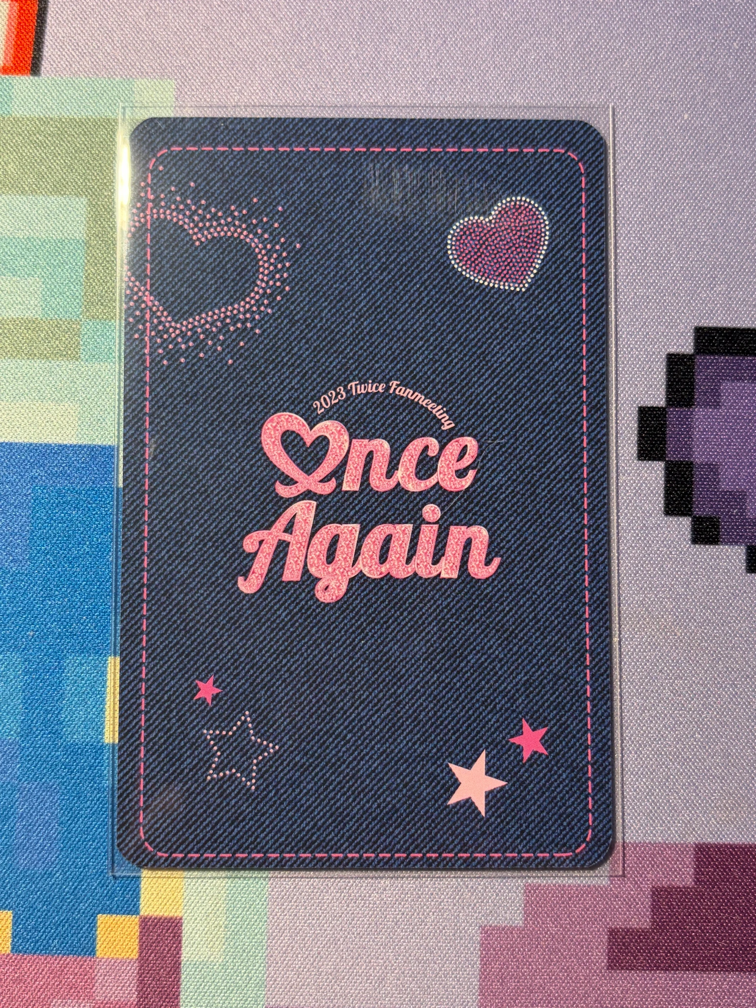 TWICE Nayeon TWICE - Nayeon - Once Again (8th Anniversary) Event photocard set acrylic stand merch photocard listing photo 2