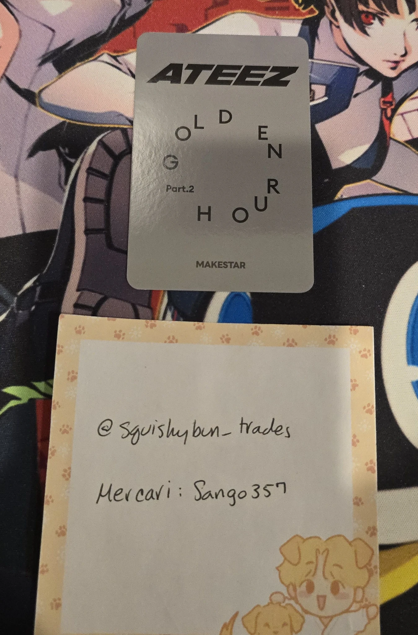 ATEEZ Yeosang ATEEZ - Yeosang - Golden Hour : Part.2 Album makestar lucky draw listing photo 2