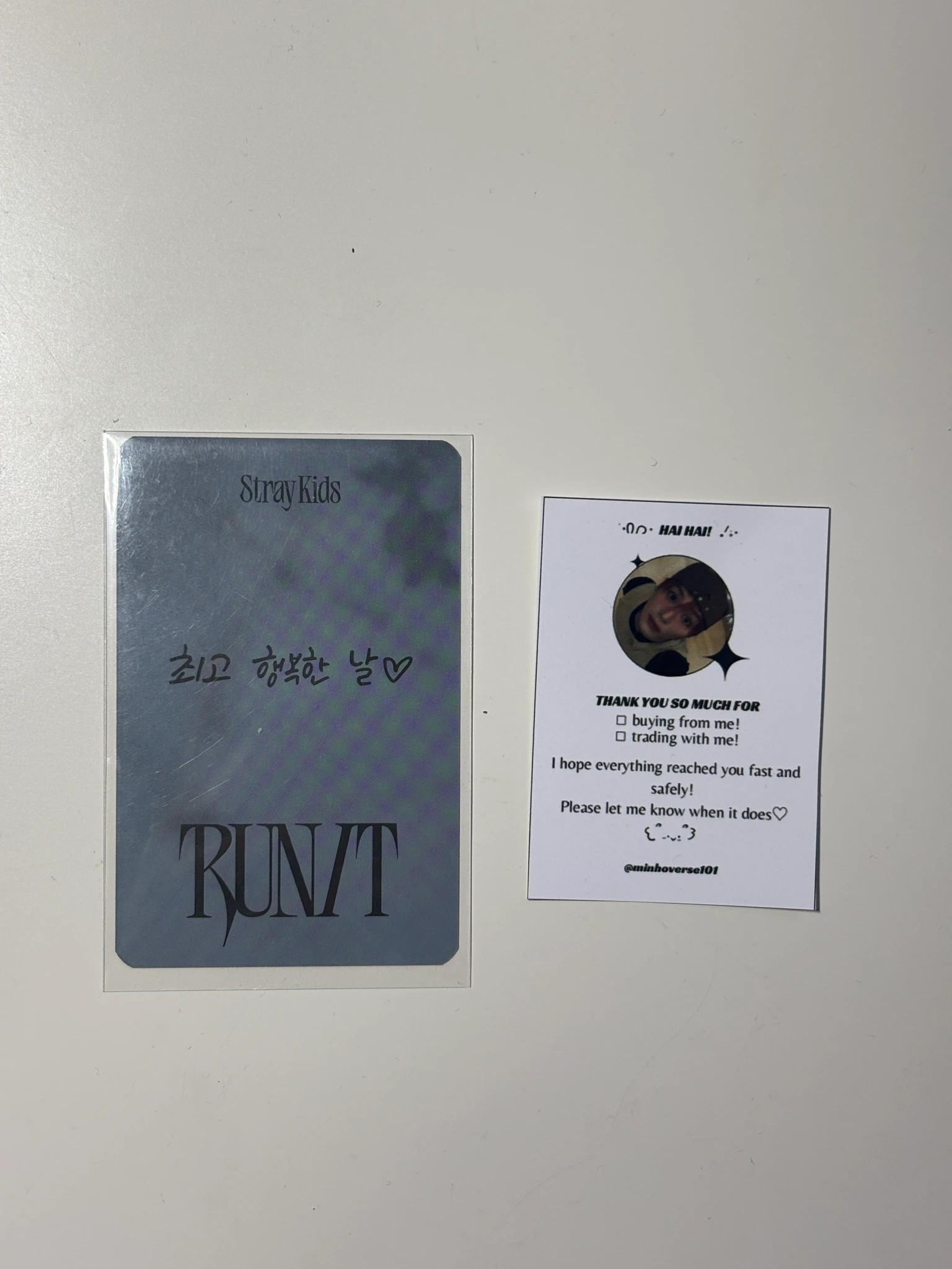 Stray Kids Changbin Stray Kids - Changbin - RUN IT World Tour Event day 4 entrance / attendance benefit seoul listing photo 2