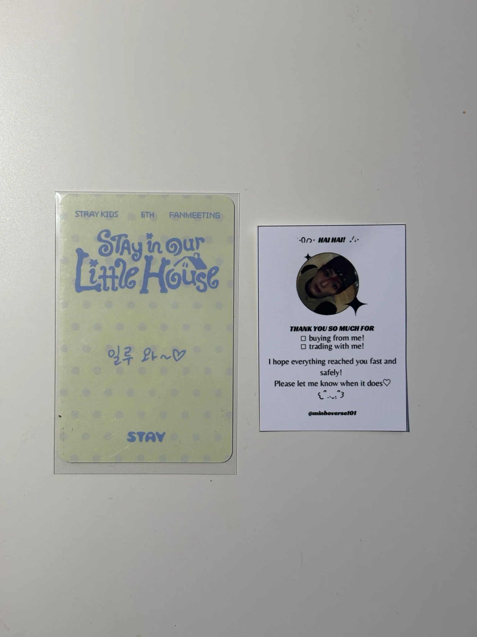 Stray Kids Changbin Stray Kids - Changbin - 6th Fanmeeting - STAY in Our Little House  Event fan meeting offline day 4 entrance benefit listing photo 2