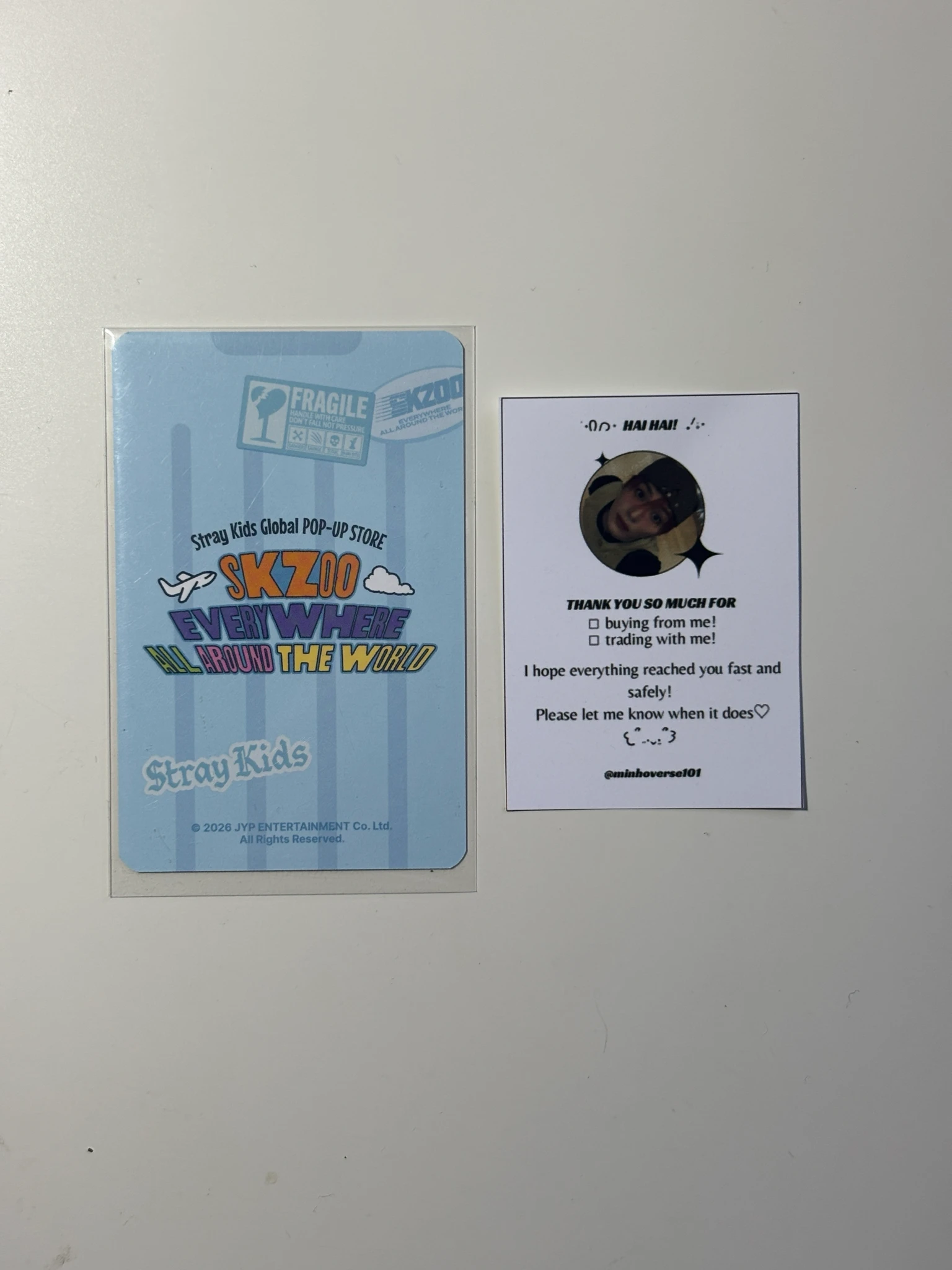 Stray Kids Hyunjin Stray Kids - Hyunjin - SKZOO EVERYWHERE ALL AROUND THE WORLD Pop-Up Store Event purchase benefit offline pop-up store listing photo 2