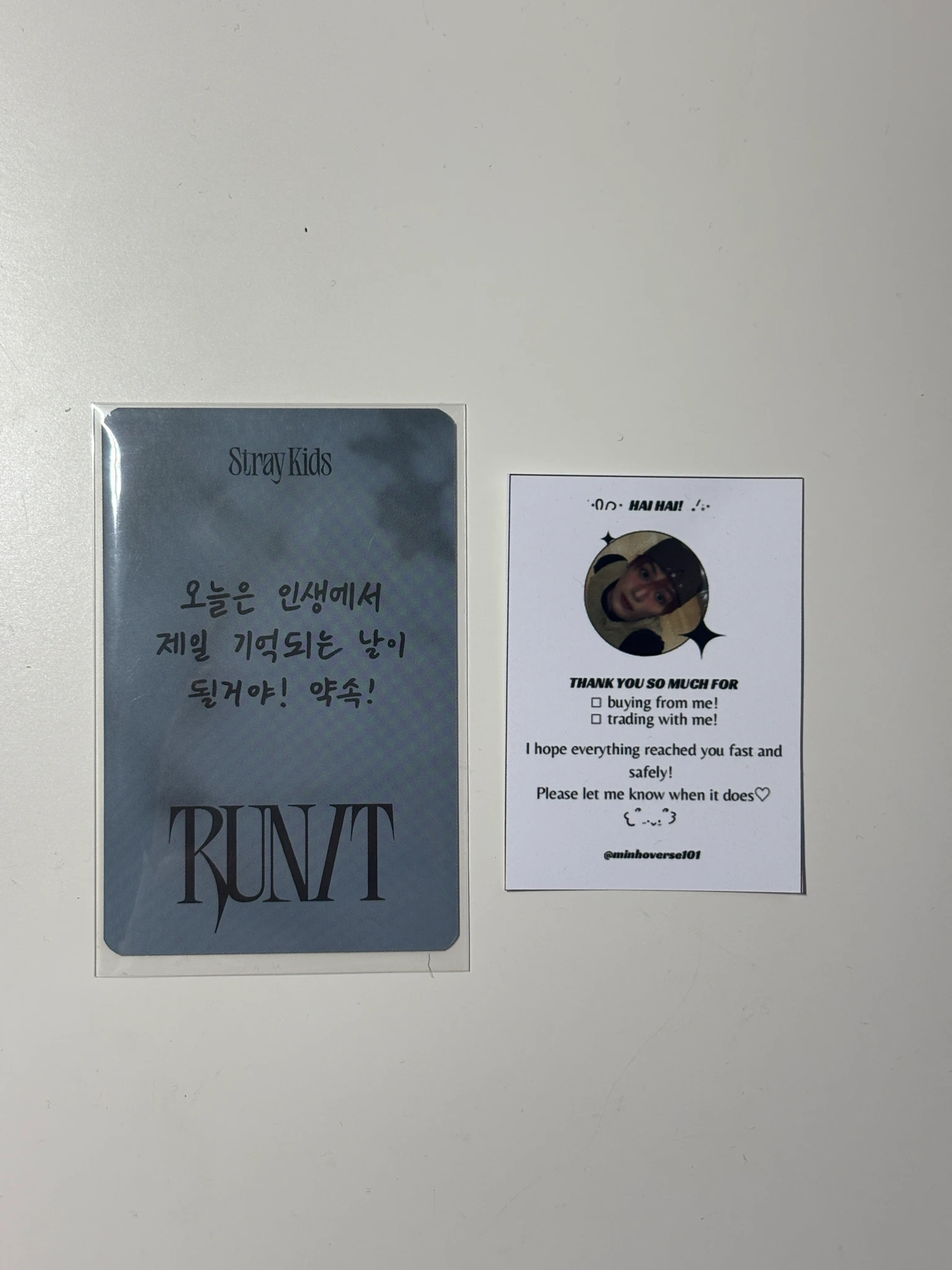 Stray Kids HAN Stray Kids - HAN - RUN IT World Tour Event day 4 entrance / attendance benefit seoul listing photo 2