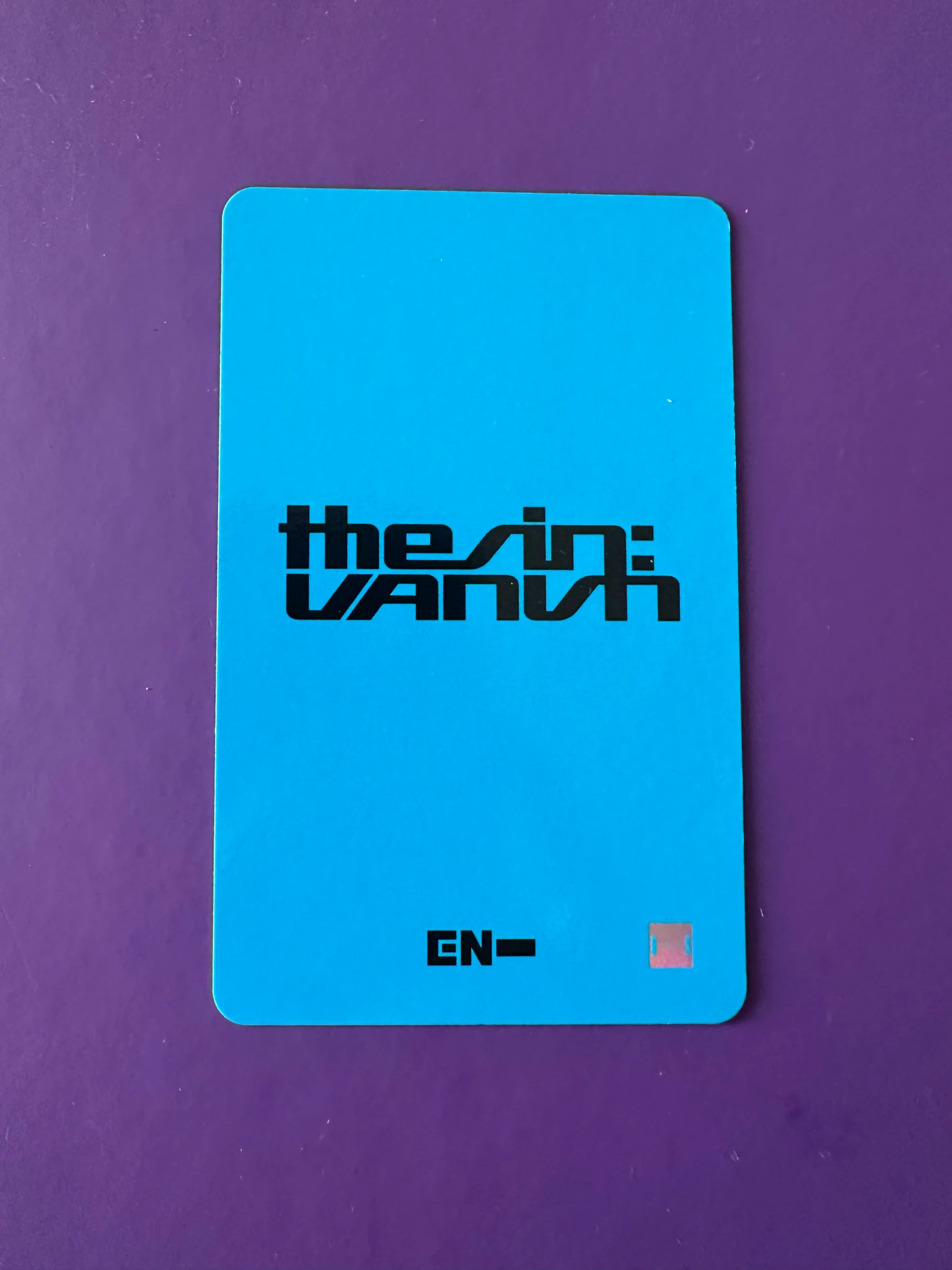 ENHYPEN Evan (Heeseung) ENHYPEN - Heeseung - THE SIN: VANISH Album musicplant round 2 lucky draw listing photo 2