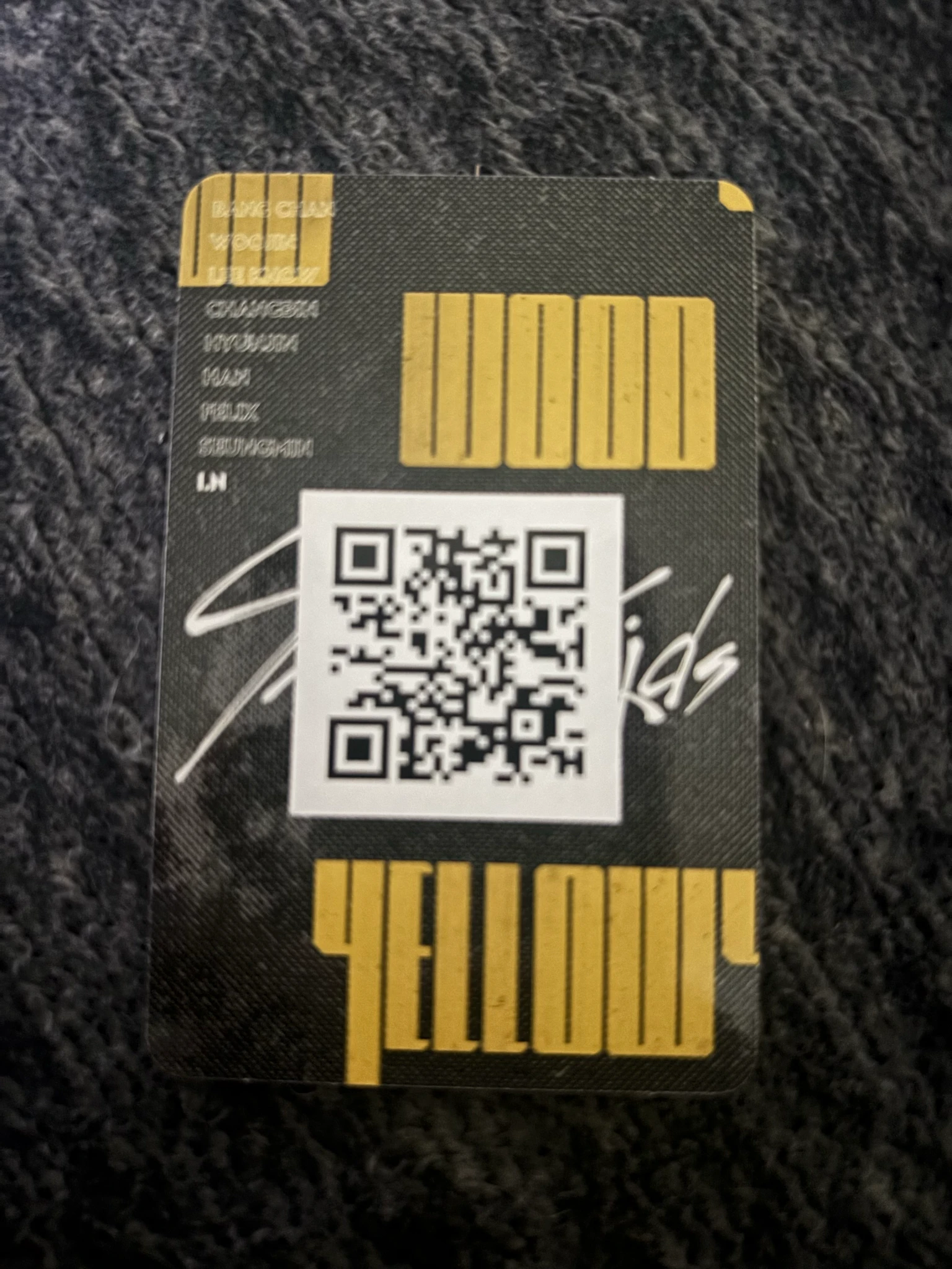 Stray Kids I.N Stray Kids - I.N - Clé 2: Yellow Wood Album album photocard indoor ver. listing photo 2