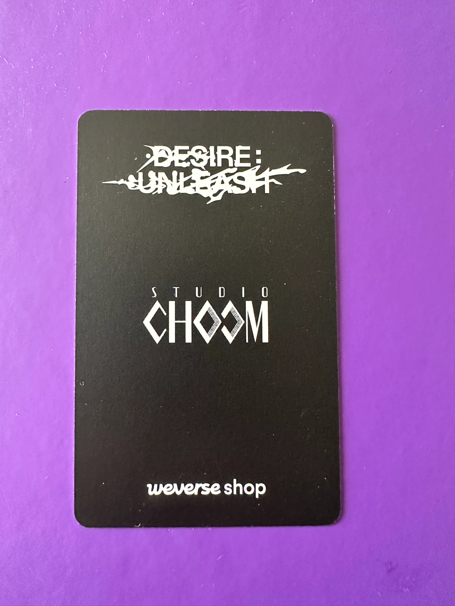 ENHYPEN Sunoo ENHYPEN - Sunoo - DESIRE: UNLEASH Album studio choom standard version pre-order benefit (pob) listing photo 2