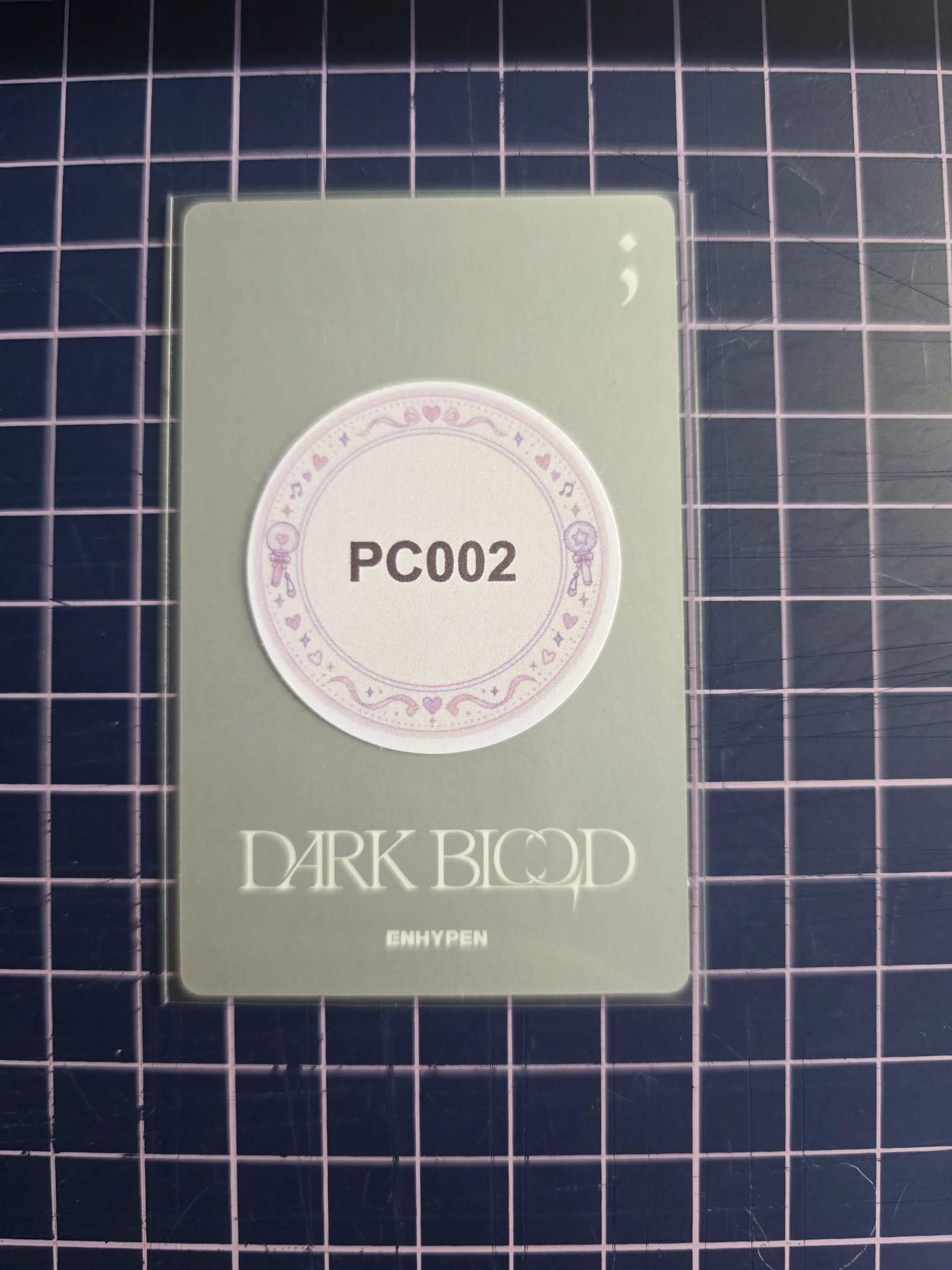 ENHYPEN Jungwon ENHYPEN - Jungwon - DARK BLOOD Album album photocard engene ver. listing photo 2