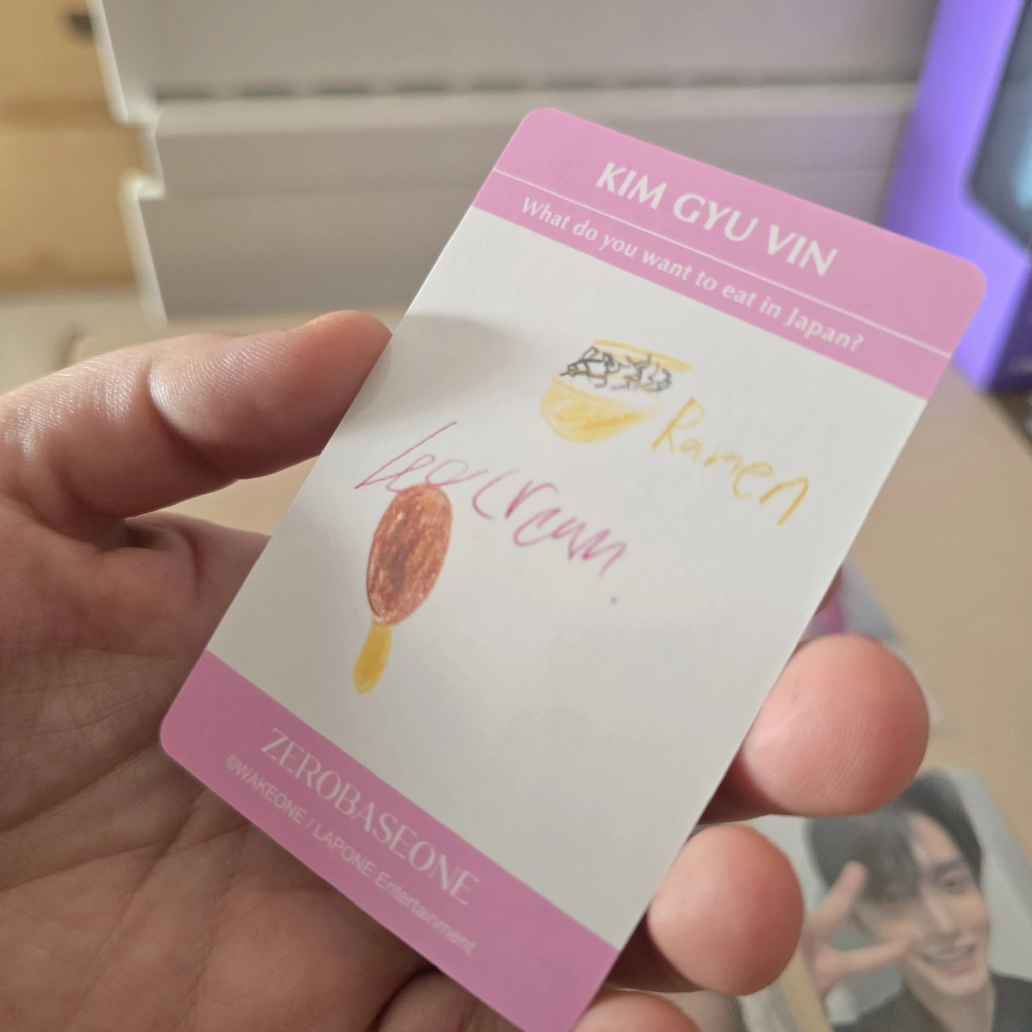 ZEROBASEONE Gyuvin ZEROBASEONE - Gyuvin - 2024 Fan-con in Japan Event purchase benefit listing photo 2
