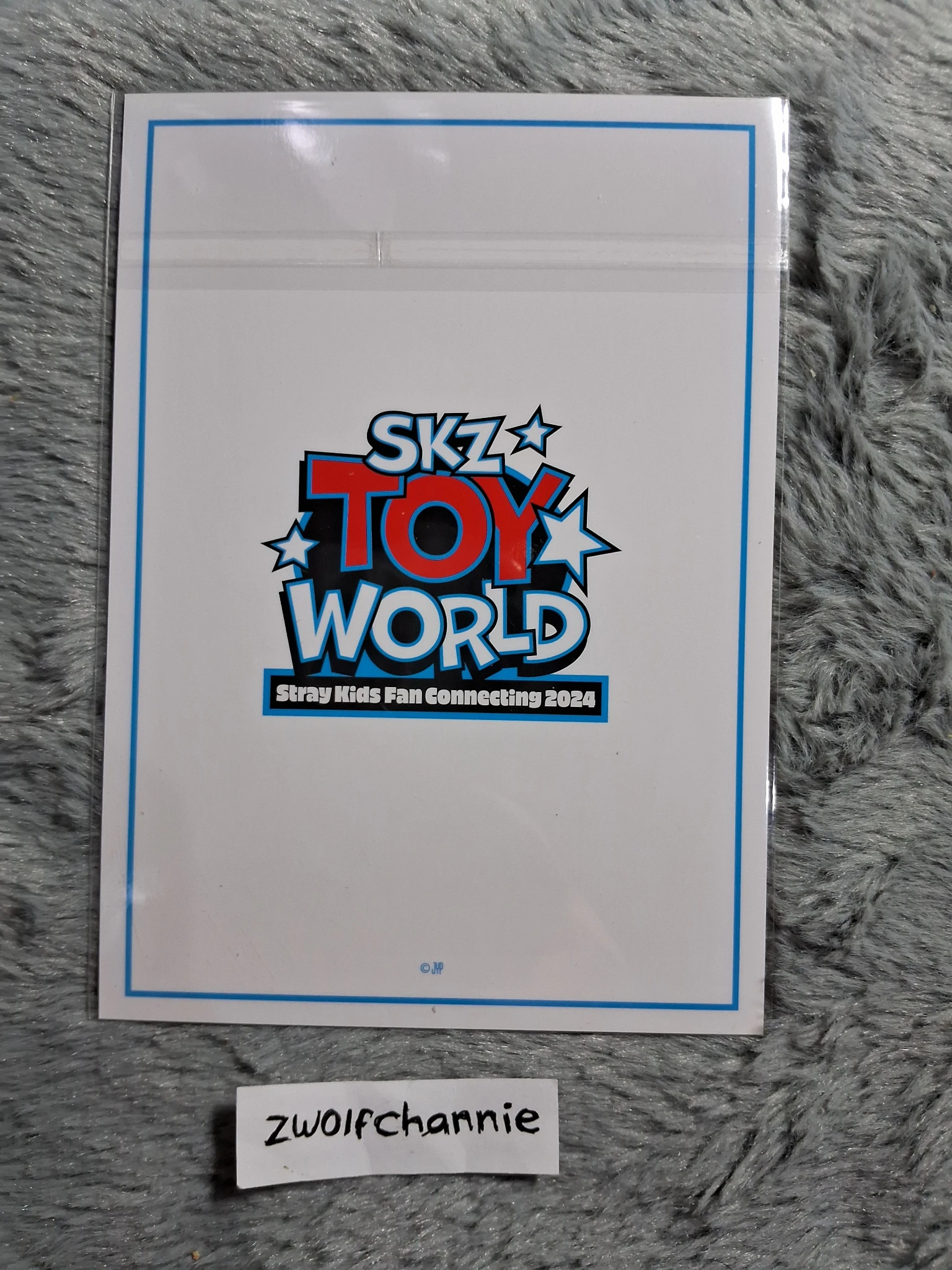Stray Kids Bang Chan Stray Kids - Bang Chan - SKZ Toy World-Fan Connecting 2024 Event trading card merch inclusion listing photo 2