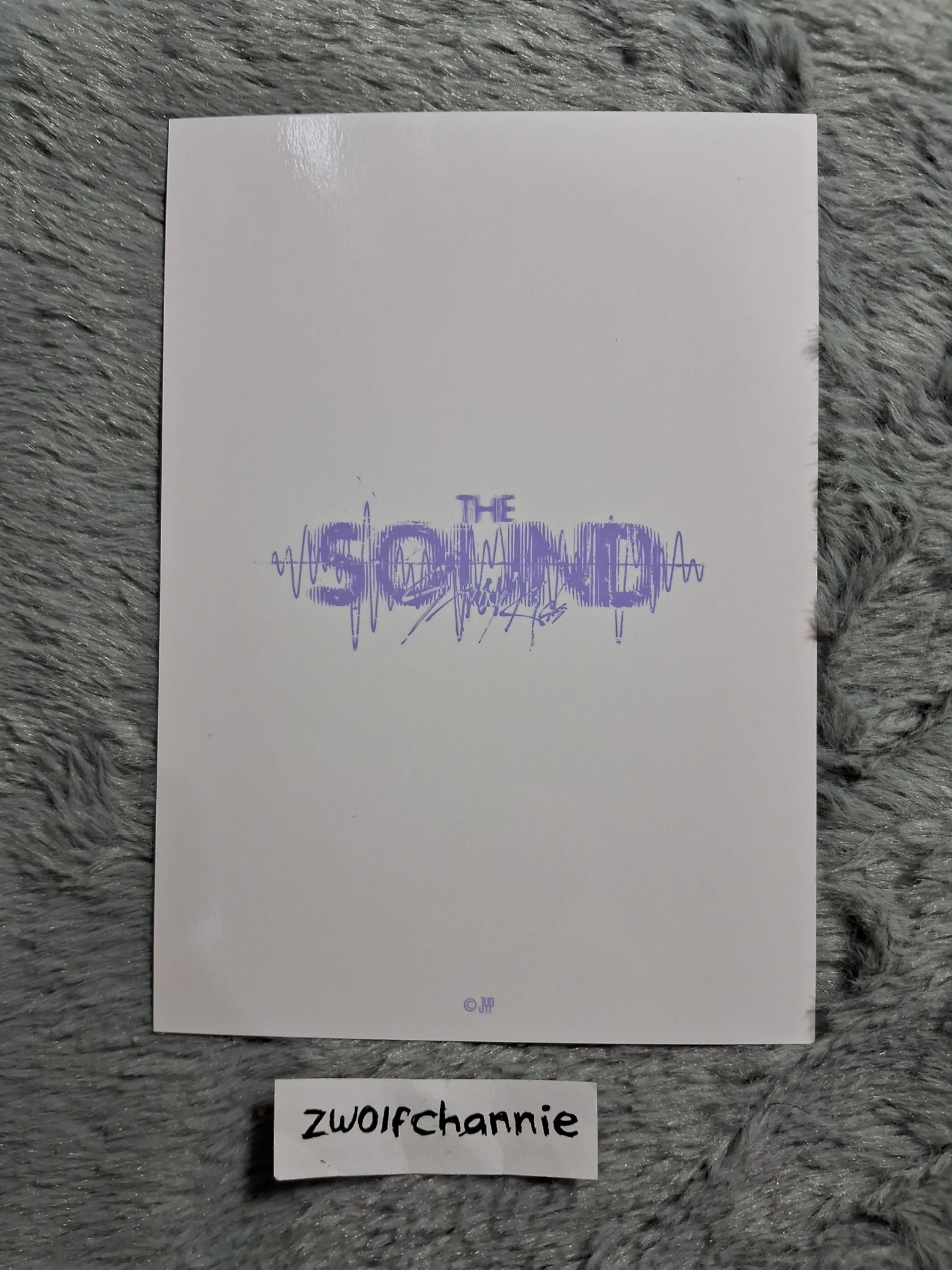 Stray Kids Bang Chan Stray Kids - Bang Chan - The Sound Album trading card merch inclusion pop-up white day shibuya109 listing photo 2