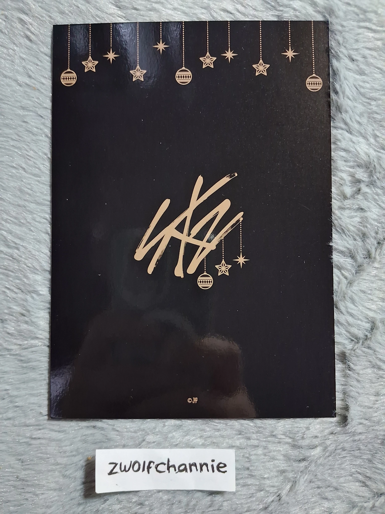 Stray Kids Bang Chan Stray Kids - Bang Chan - SHIBUYA109 XMAS x Stray Kids 2023 Event trading card listing photo 2