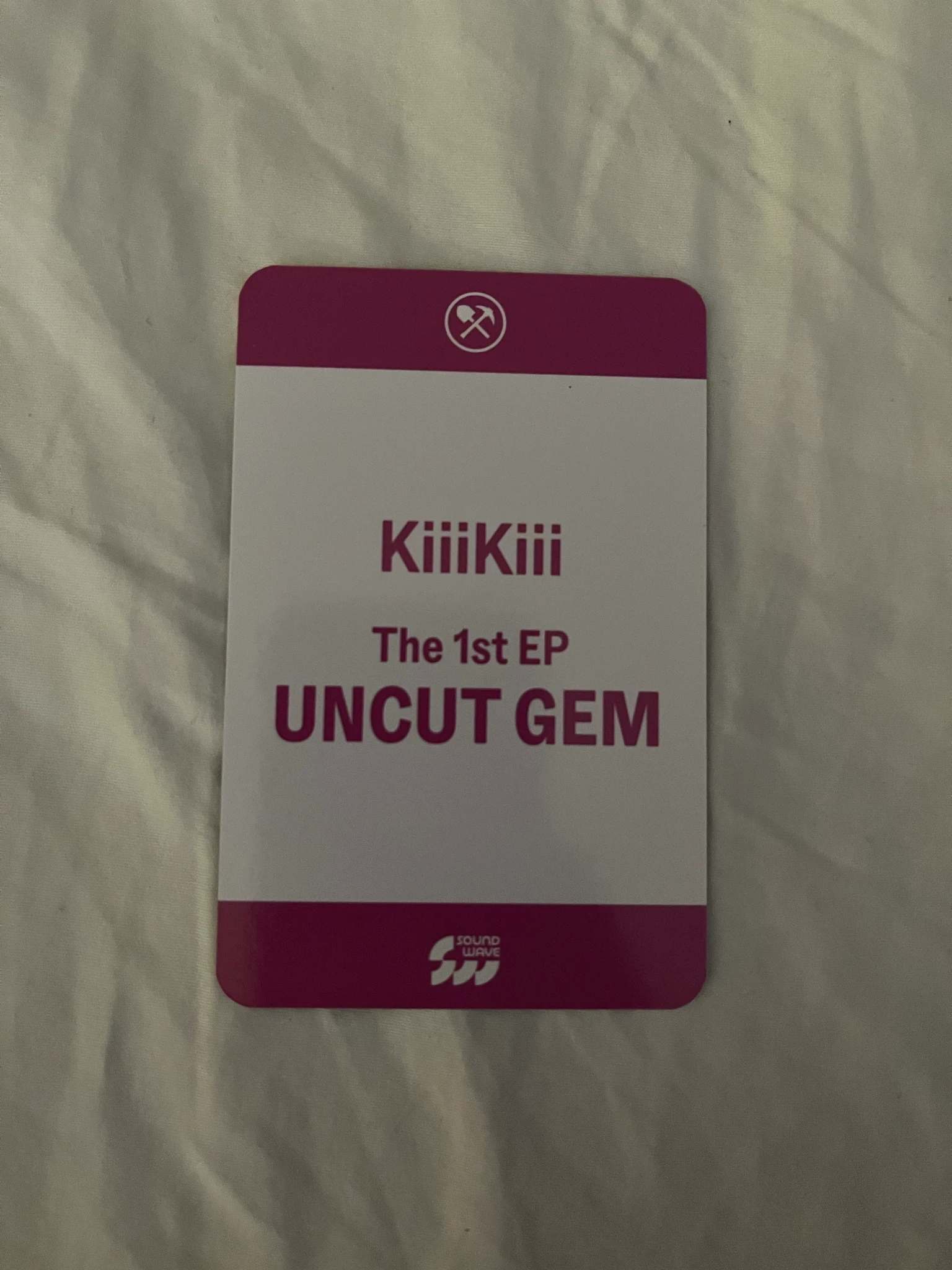 KiiiKiii Sui KiiiKiii - Sui - UNCUT GEM Album fansign round 1 soundwave offline listing photo 2