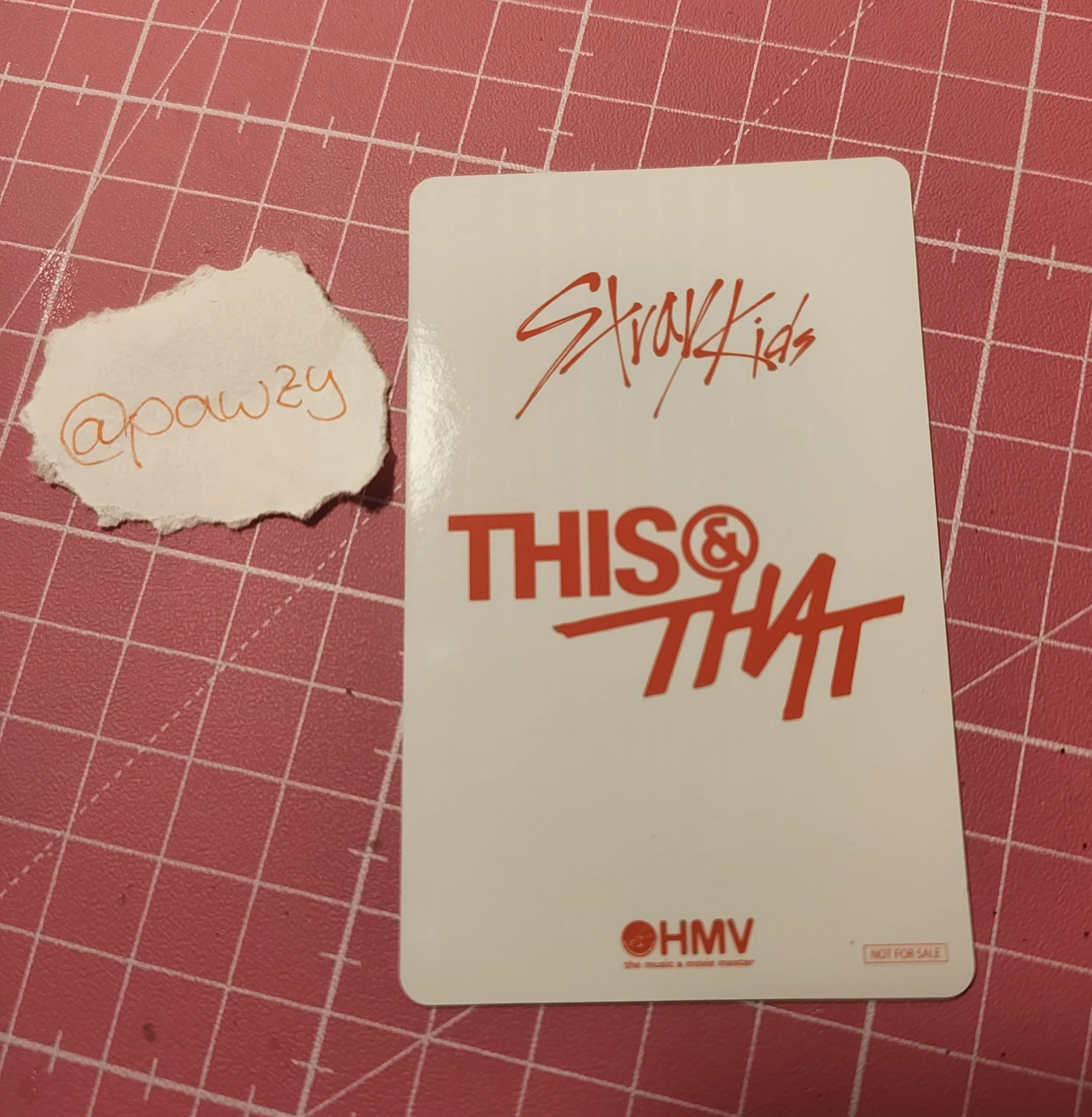 Stray Kids Bang Chan Stray Kids - Bang Chan - THIS & THAT Album yes24 pob (pre-order benefit) listing photo 2