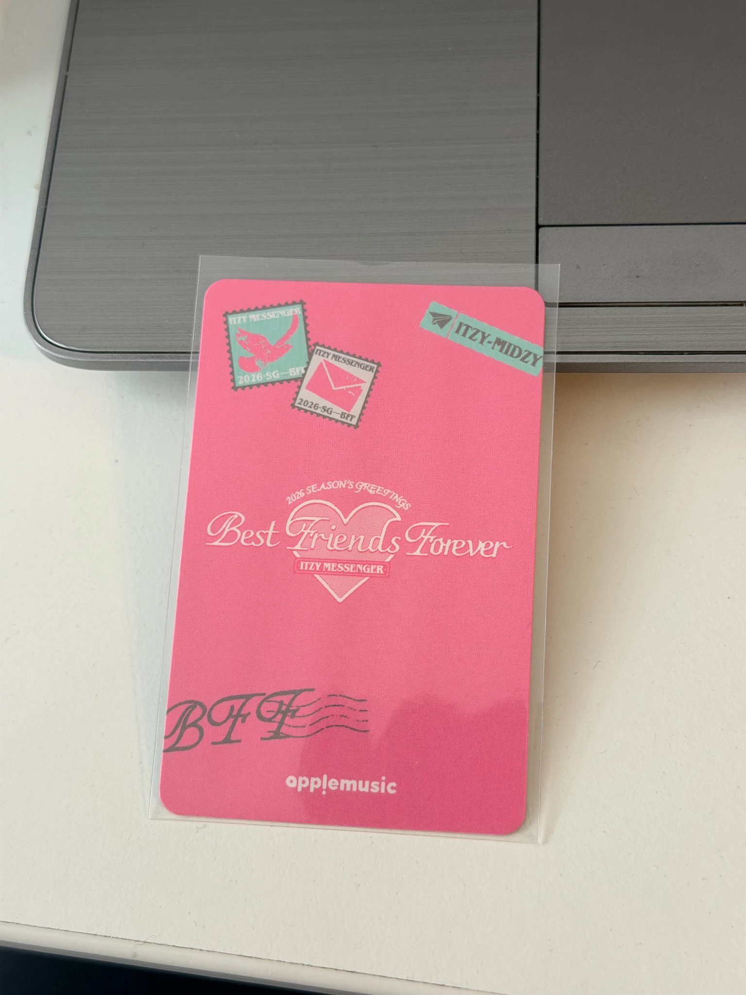 ITZY Yuna ITZY - Yuna - 2026: Best Friends Forever Season's Greetings Other withmuu ktown4u apple music yes24 everline ny music pob (pre-order benefit) listing photo 2