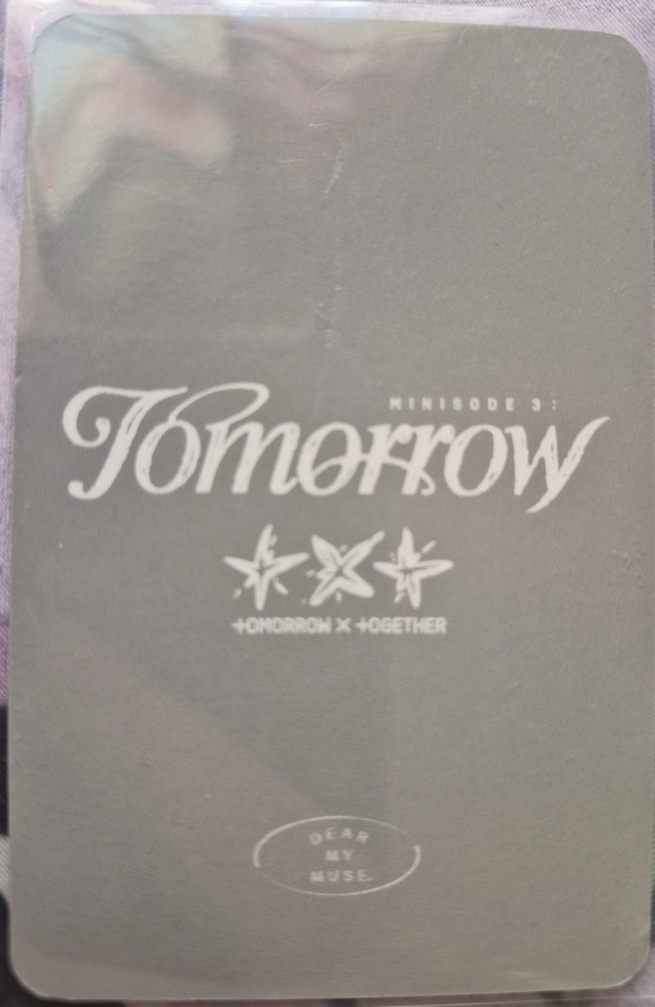 TOMORROW X TOGETHER Taehyun TOMORROW X TOGETHER - Taehyun - Minisode 3: Tomorrow Album dear my muse round 3 pre-order benefit (pob) listing photo 2