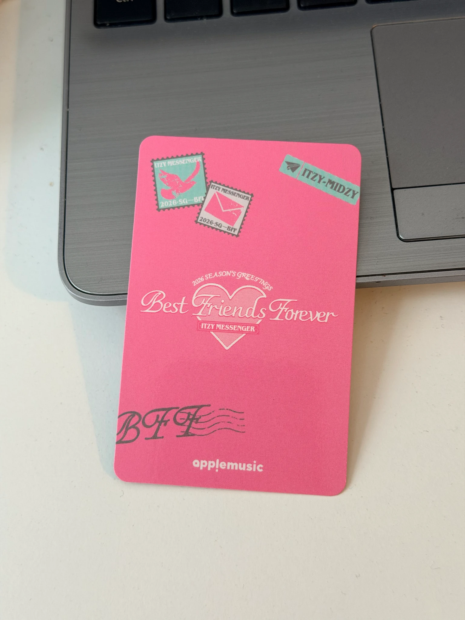 ITZY Yeji ITZY - Yeji - 2026: Best Friends Forever Season's Greetings Other withmuu ktown4u apple music yes24 everline ny music pob (pre-order benefit) listing photo 2