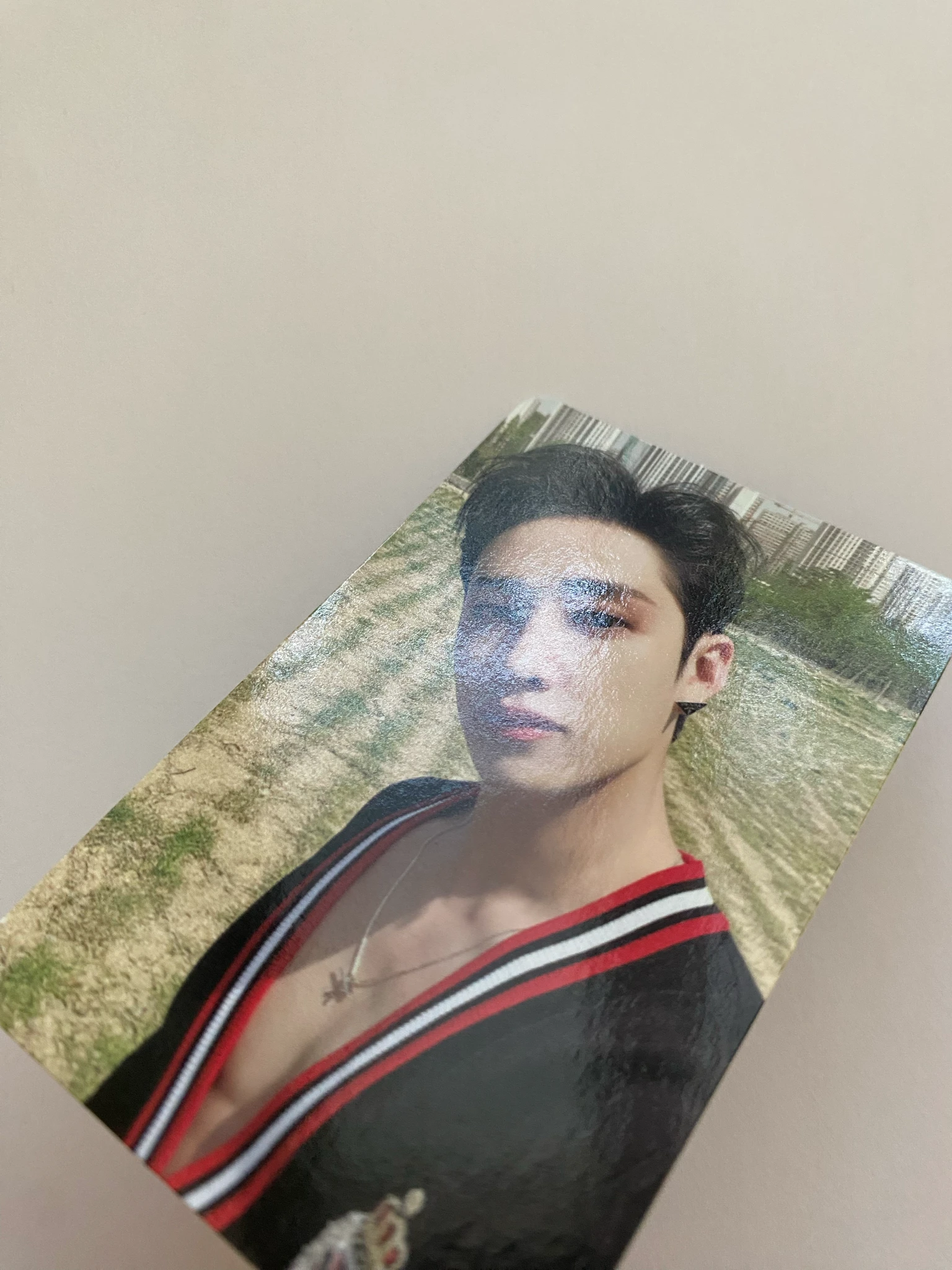 Stray Kids Bang Chan Stray Kids - Bang Chan - Maxident Album album photocard Bang Chan b ver. listing photo 2