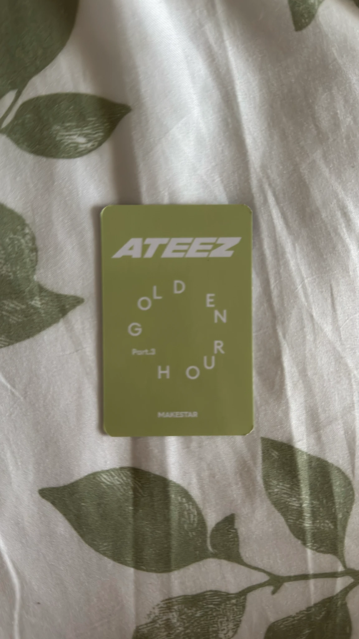ATEEZ Yeosang ATEEZ - Yeosang - Golden Hour : Part.3 Album makestar dinosaur ver listing photo 2