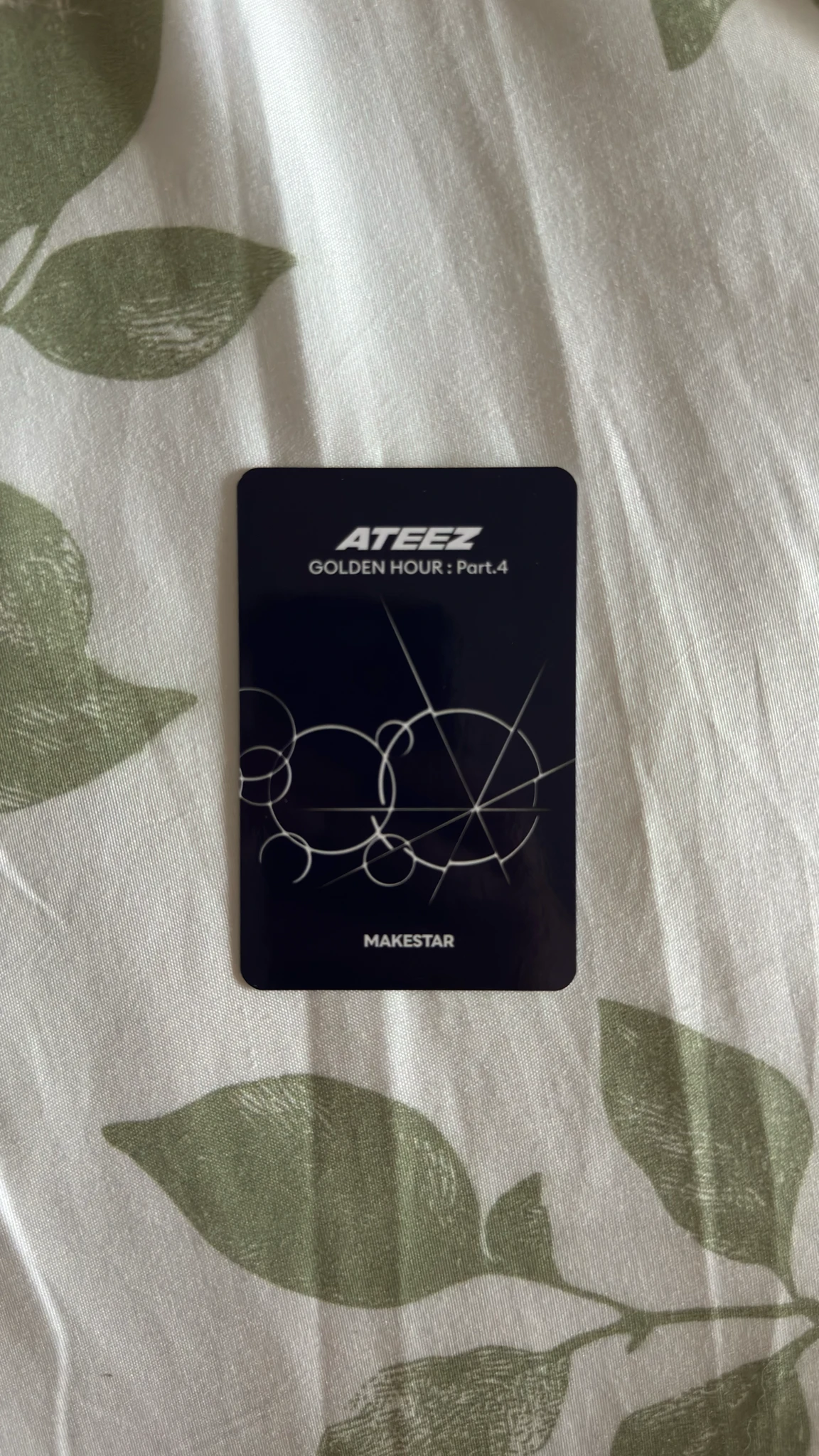 ATEEZ Yeosang ATEEZ - Yeosang - Golden Hour : Part.4 Album makestar pob (pre-order benefit) listing photo 2