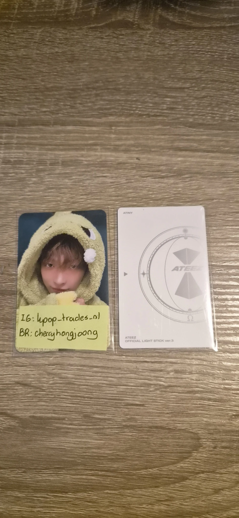 ATEEZ Yunho ATEEZ - Yunho - OFFICIAL LIGHT STICK VER.3 Other lightstick merch photocard listing photo 2