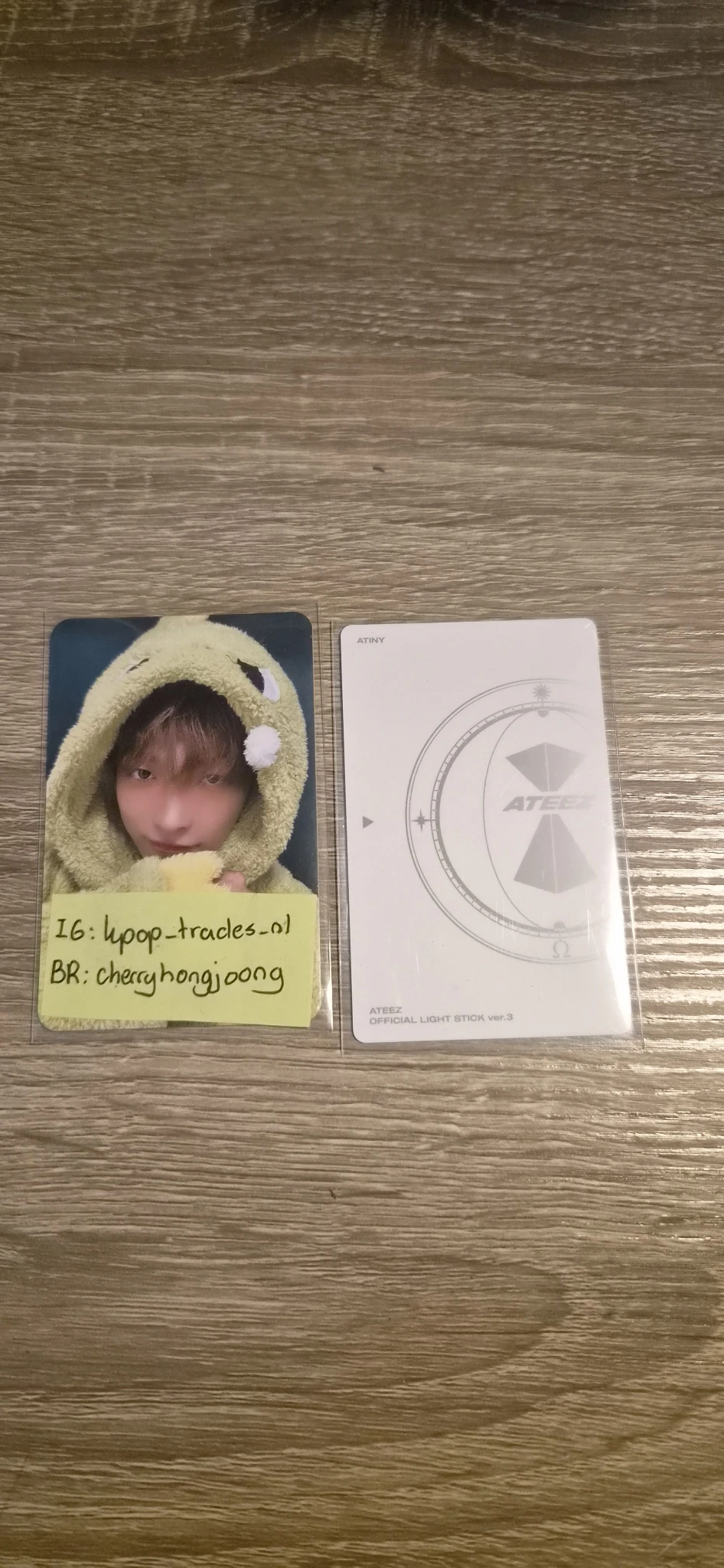 ATEEZ Mingi ATEEZ - Mingi - OFFICIAL LIGHT STICK VER.3 Other merch photocard lightstick listing photo 2