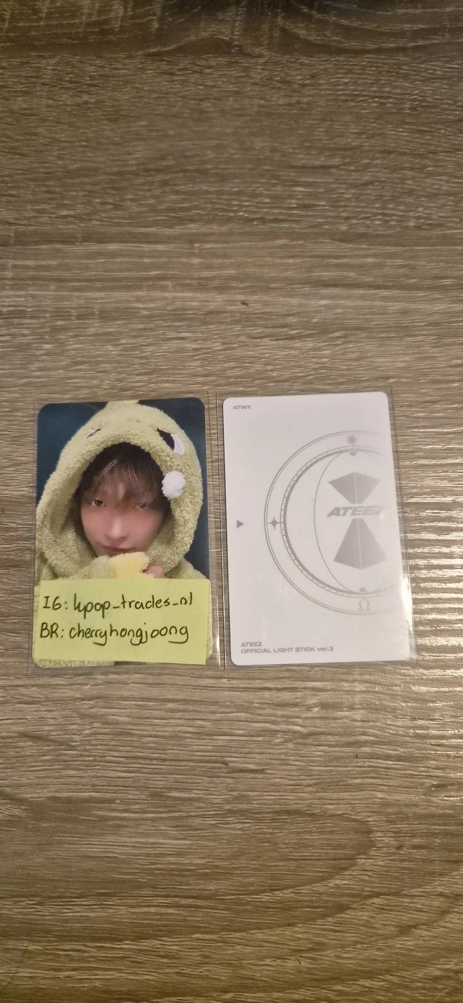 ATEEZ Jongho ATEEZ - Jongho - OFFICIAL LIGHT STICK VER.3 Other merch photocard lightstick listing photo 2