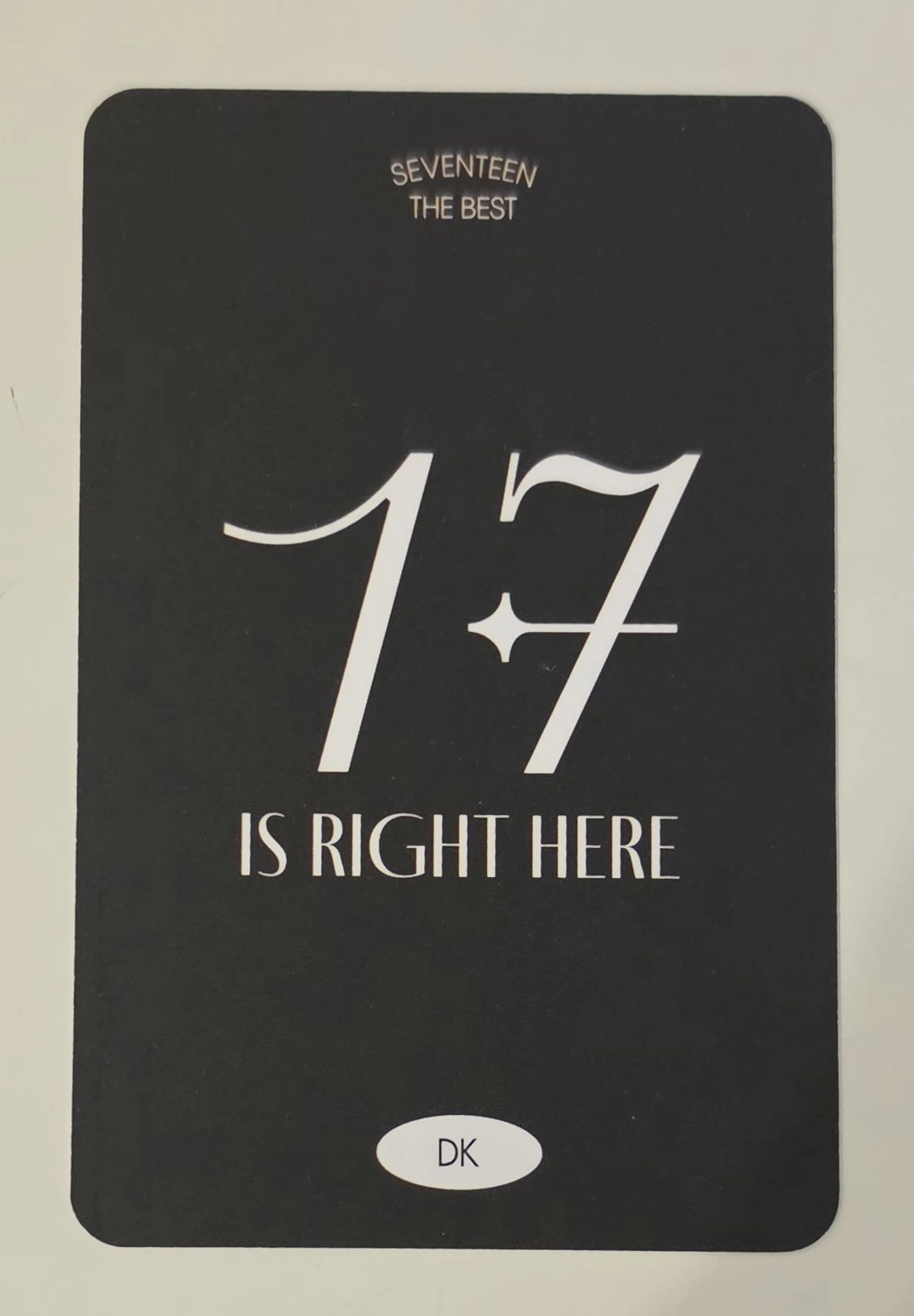 SEVENTEEN DK SEVENTEEN - DK - 17 IS RIGHT HERE Album musicplant (music plant) dear version pob (pre-order benefit) listing photo 2