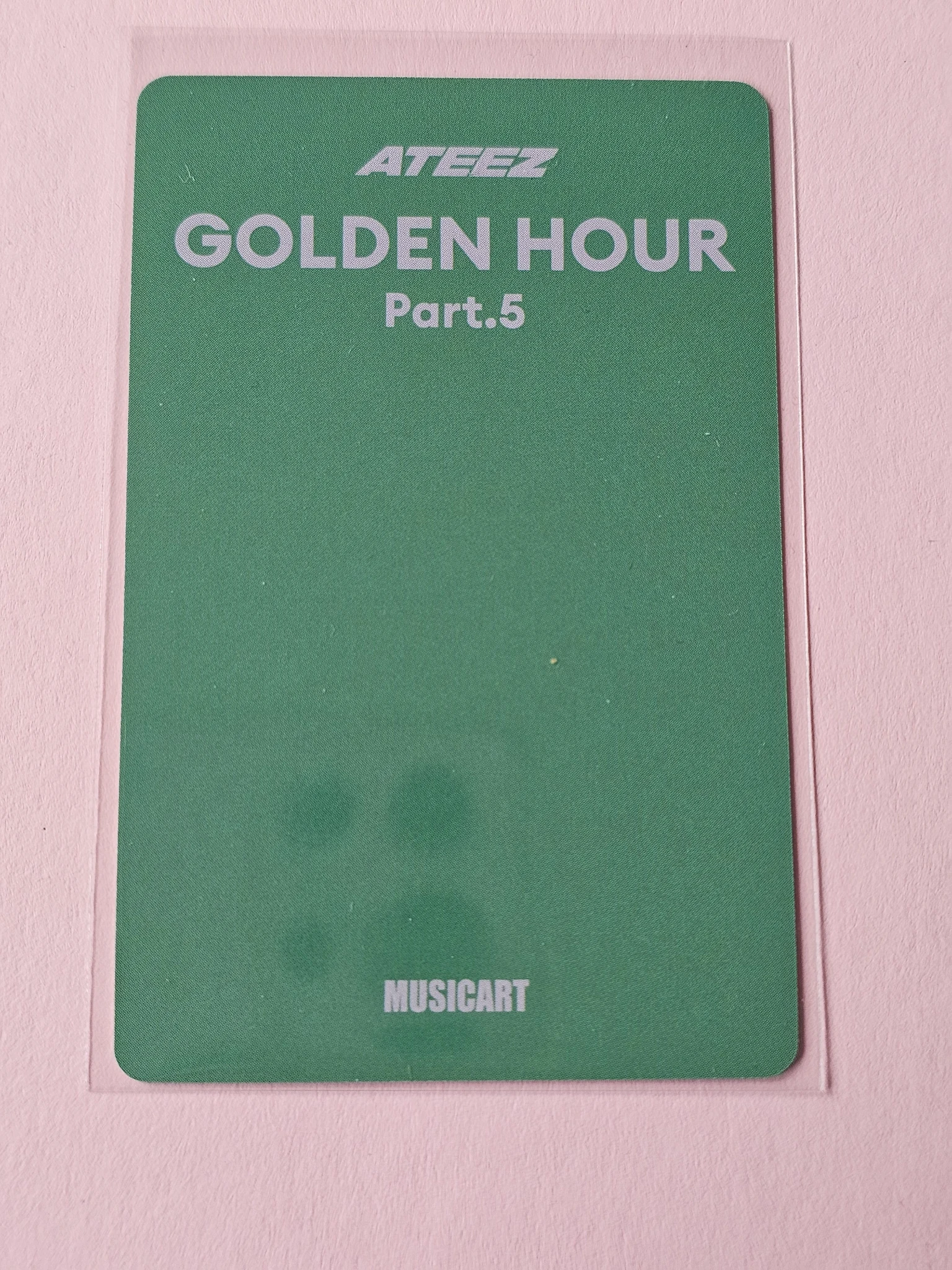 ATEEZ San ATEEZ - San - GOLDEN HOUR : Part.5 Album musicart (music art) fansign video call/fancall listing photo 2