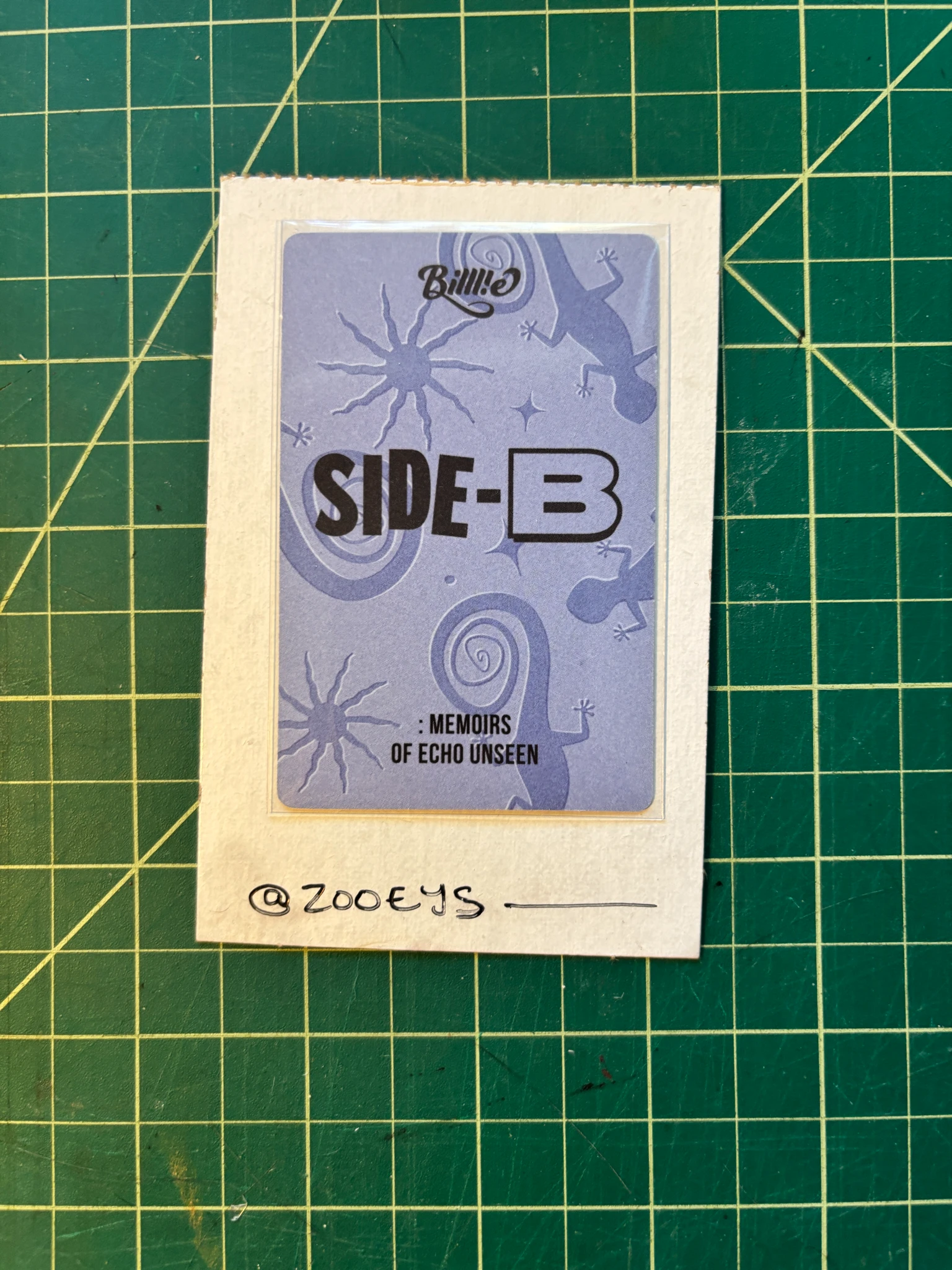 Billlie Haram Billlie - Haram - side-B : memoirs of echo unseen Album album photocard blue version listing photo 2