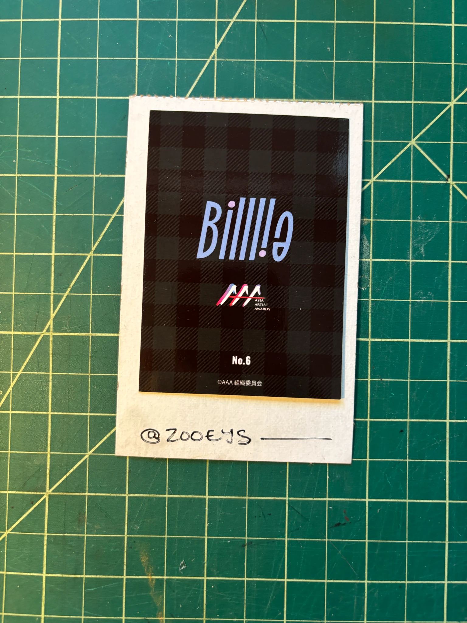Billlie Haram Billlie - Haram - 2022 Asia Artist Awards (AAAs) Other large photocard trading card listing photo 2