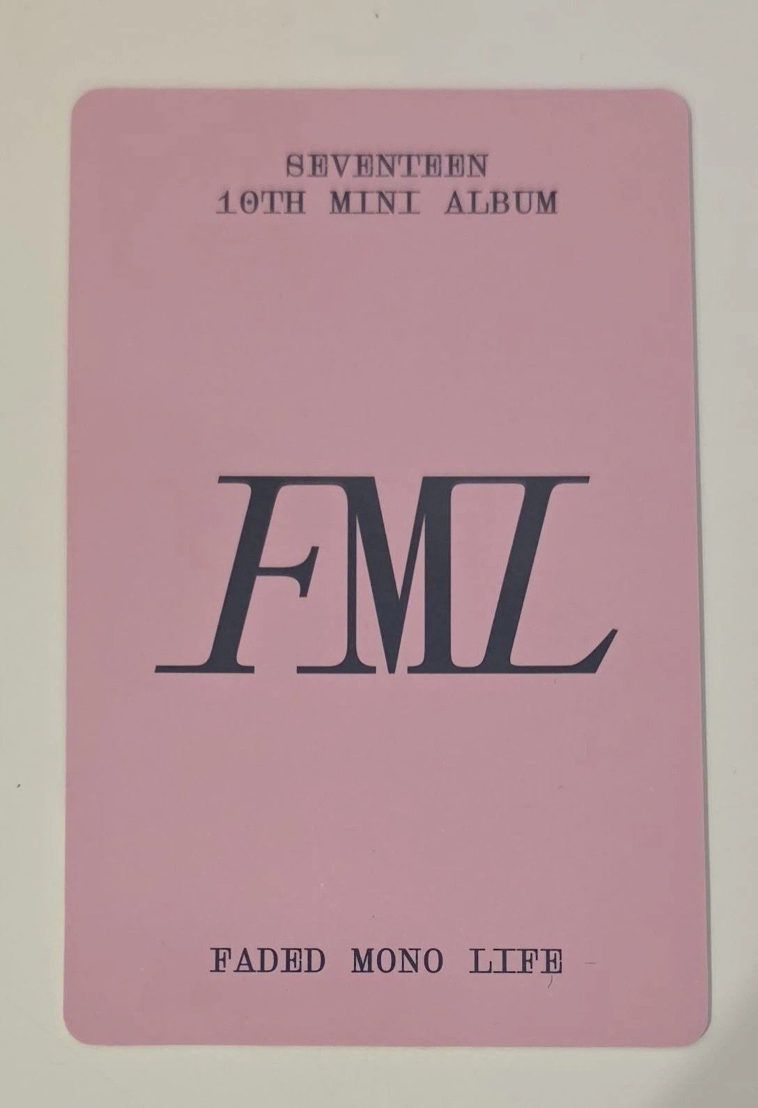 SEVENTEEN DK SEVENTEEN - DK - FML Album application benefit fansign withfans / yizhiyu (yzy) listing photo 2