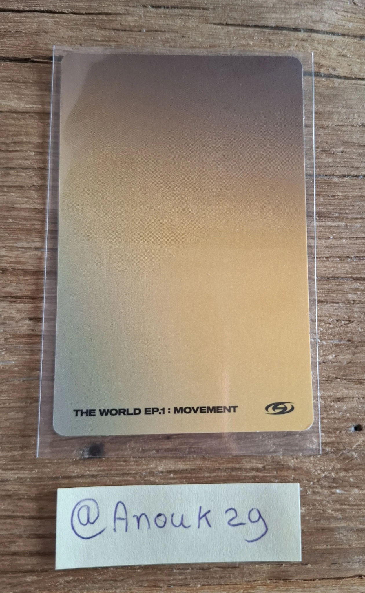 ATEEZ Yunho ATEEZ - Yunho - THE WORLD EP.1 : MOVEMENT Album album photocard diary version version 1 listing photo 2