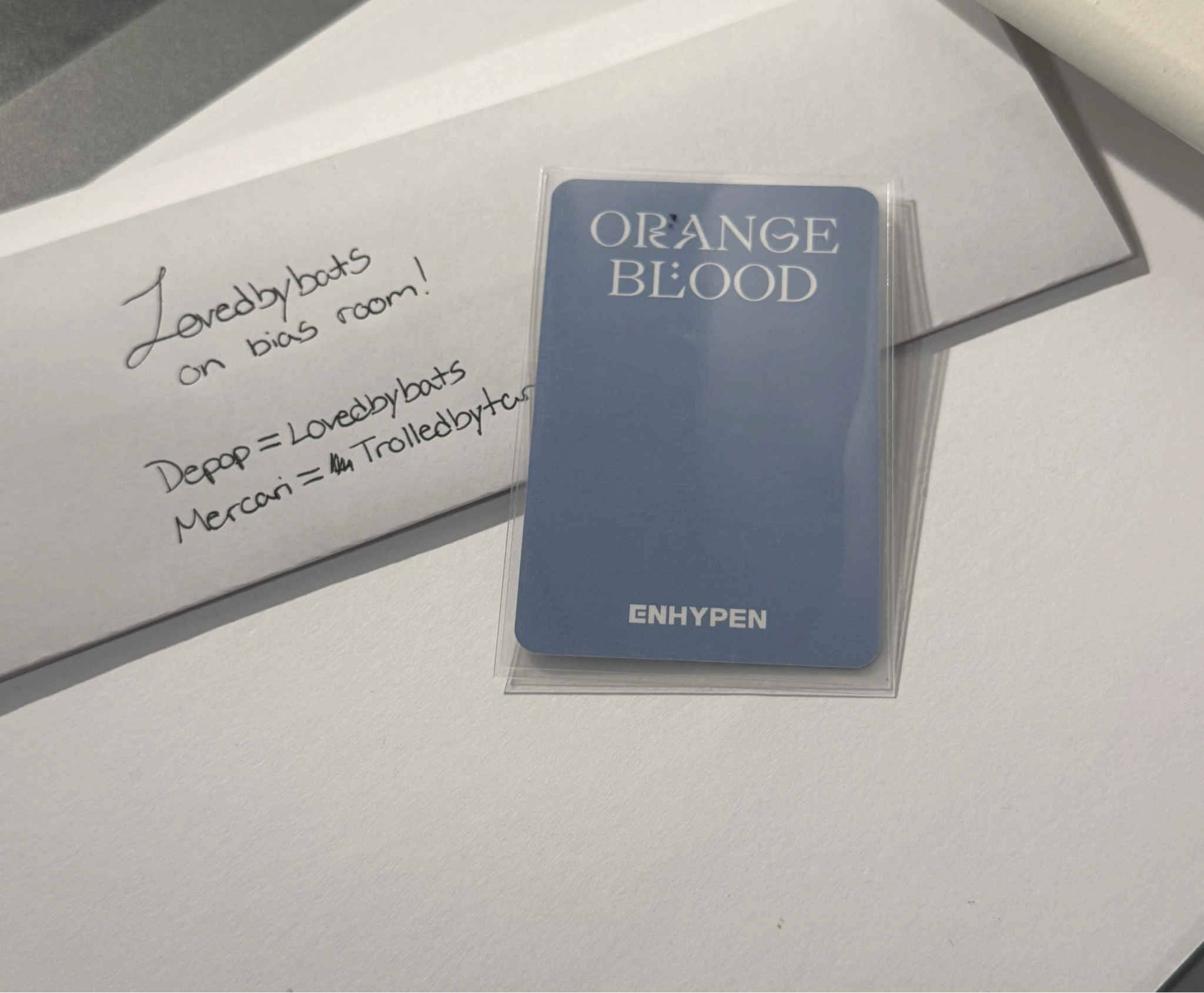 ENHYPEN Jay ENHYPEN - Jay - ORANGE BLOOD Album musicplant special gift listing photo 2