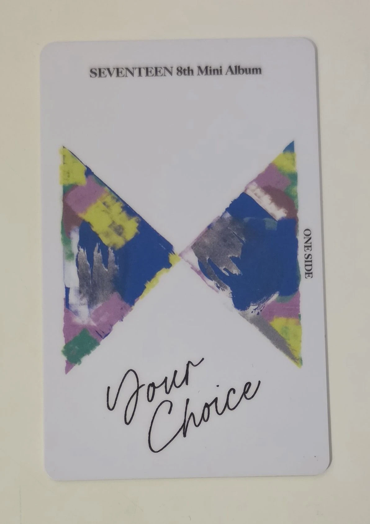 SEVENTEEN DK SEVENTEEN - DK - Your Choice Album soundwave lucky draw (LD) listing photo 2
