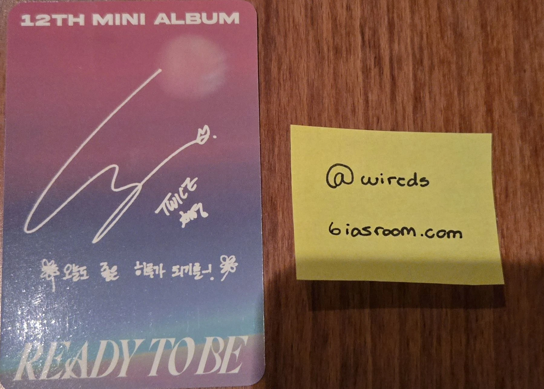 TWICE Chaeyoung TWICE-Chaeyoung-Album-READY TO BE listing photo 2