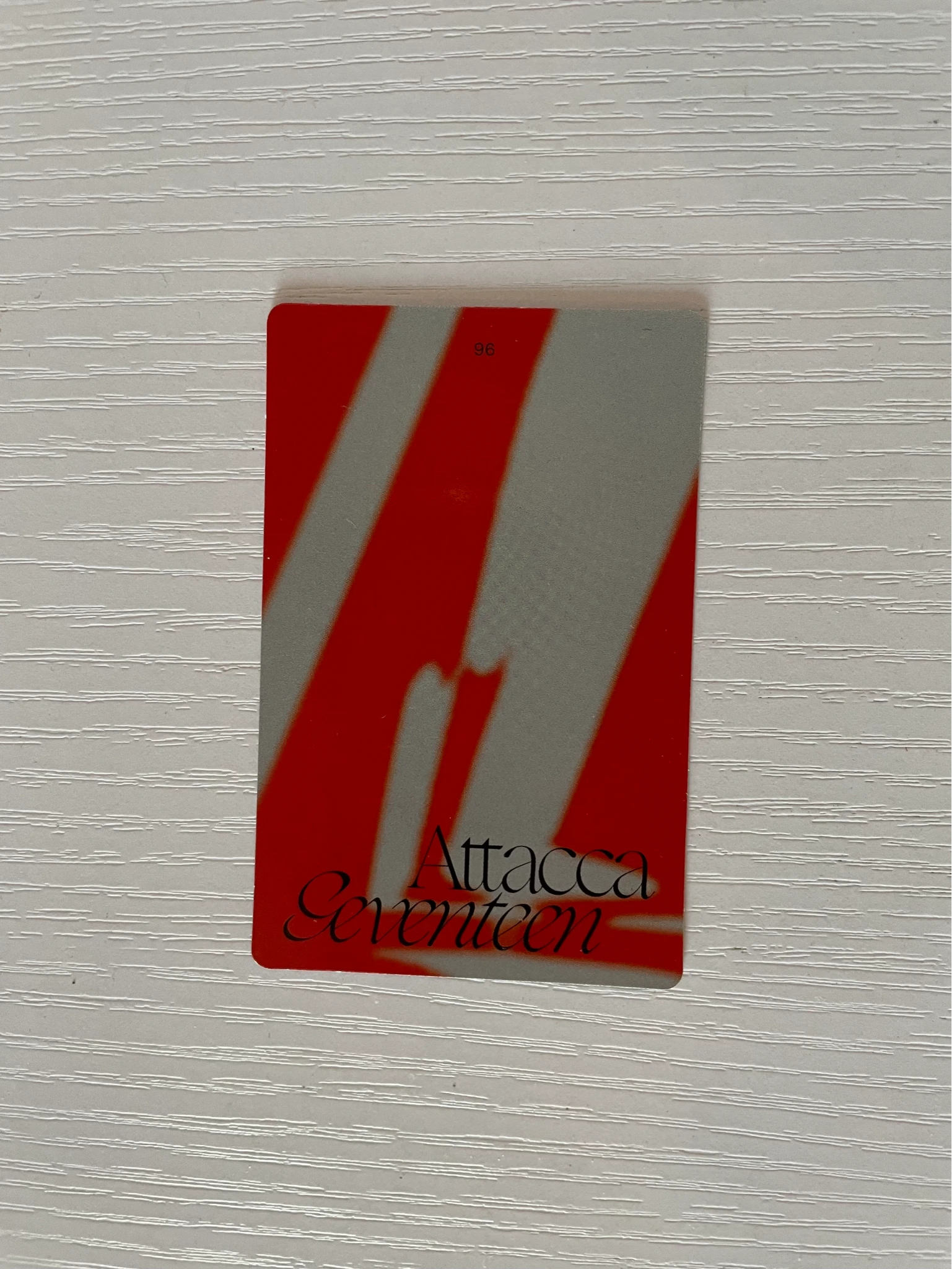 SEVENTEEN Jeonghan SEVENTEEN - Jeonghan - Attacca Album carat version album photocard listing photo 2