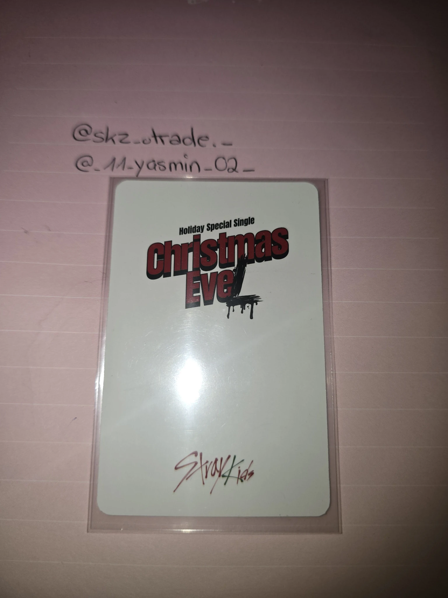 Stray Kids Hyunjin Stray Kids - Hyunjin - Christmas EveL Album pre-order benefit aladin listing photo 2