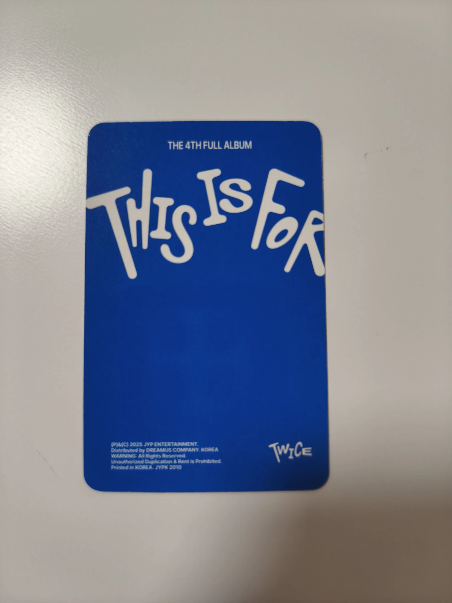 TWICE Jihyo TWICE-Jihyo-Album-this is for listing photo 2