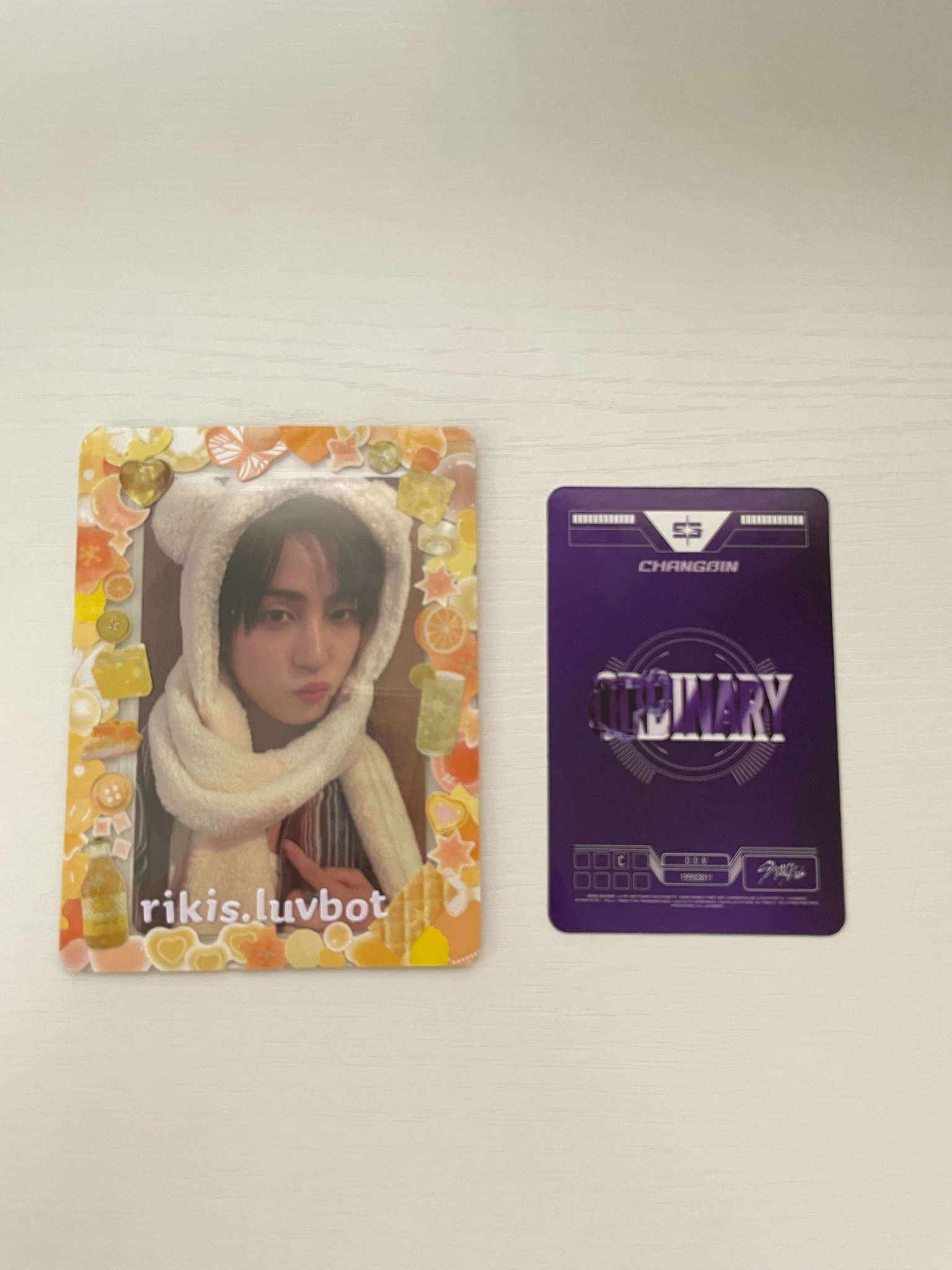 Stray Kids Changbin Stray Kids - Changbin - Oddinary Album album photocard jewel case version listing photo 2