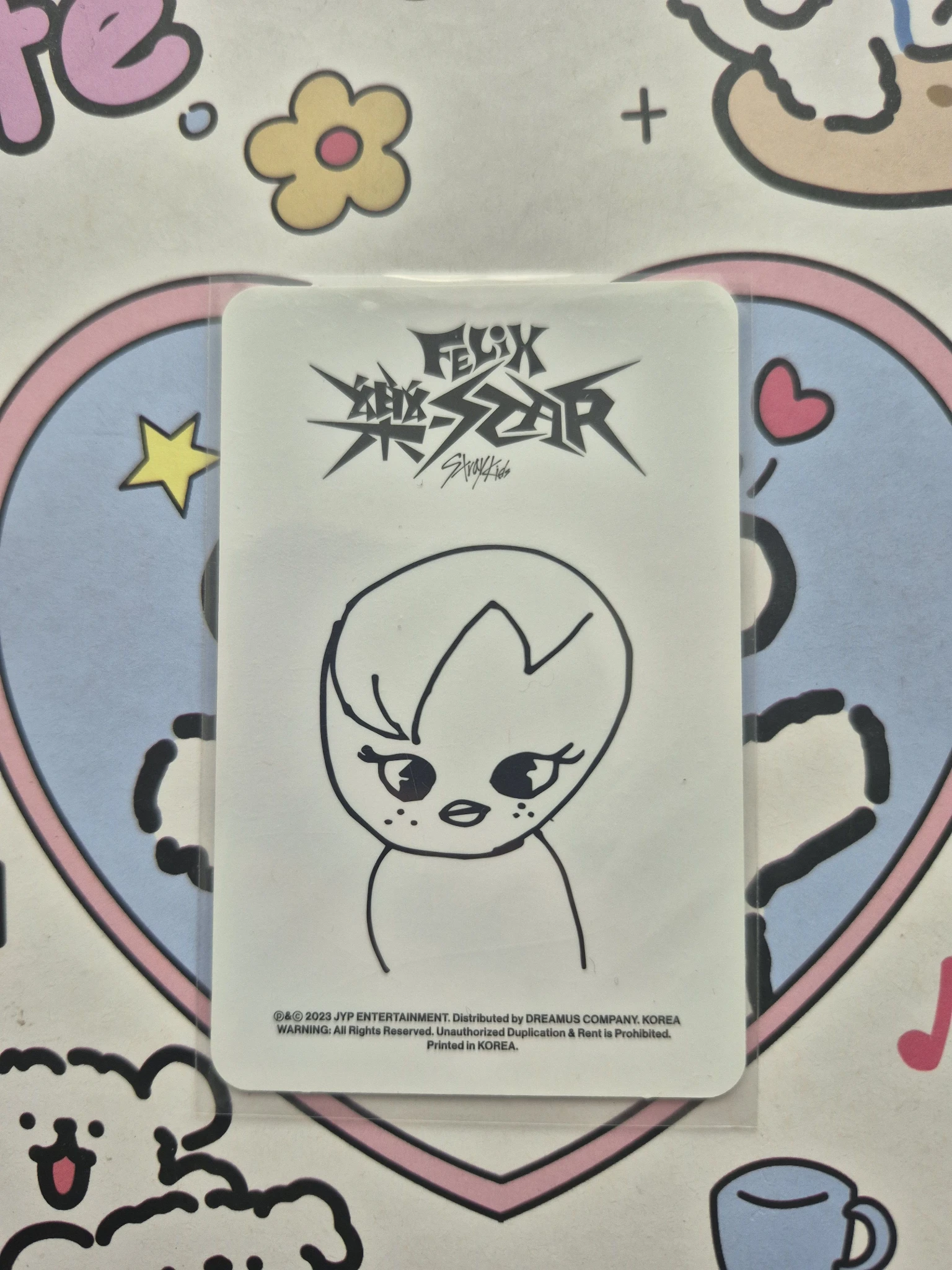 Stray Kids Felix Stray Kids - Felix - Rock-Star Album soundwave lucky draw round 4 listing photo 2