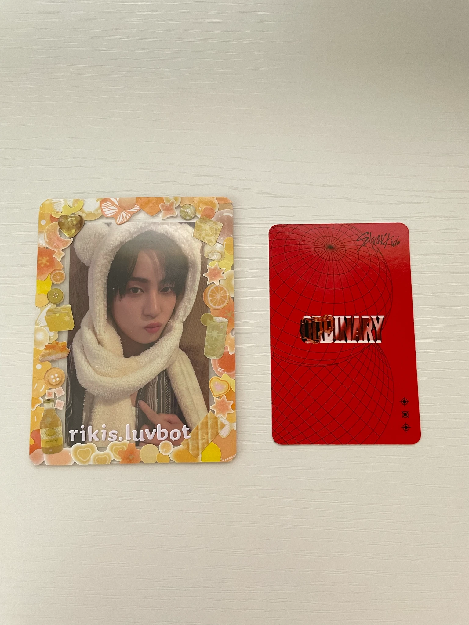 Stray Kids Hyunjin Stray Kids - Hyunjin - Oddinary Album album photocard mask off version listing photo 2