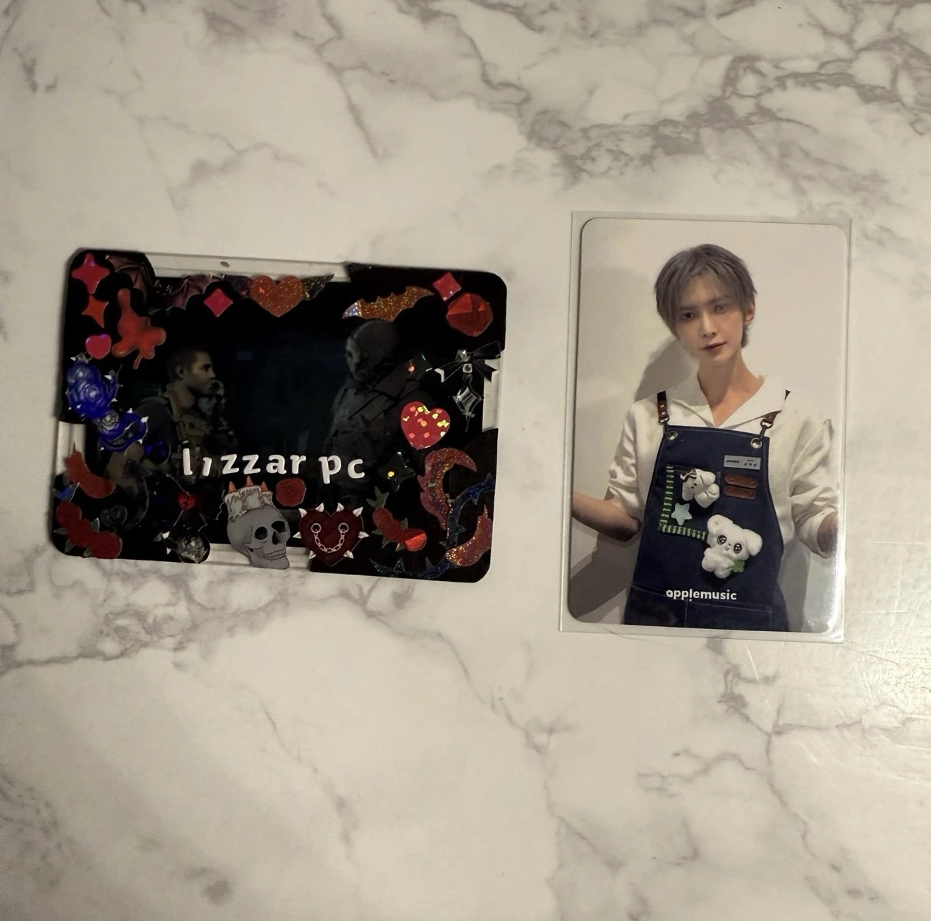 ATEEZ Yeosang ATEEZ - Yeosang - GOLDEN HOUR : Part.5 Album fansign apple music round 3 double-sided listing photo 2