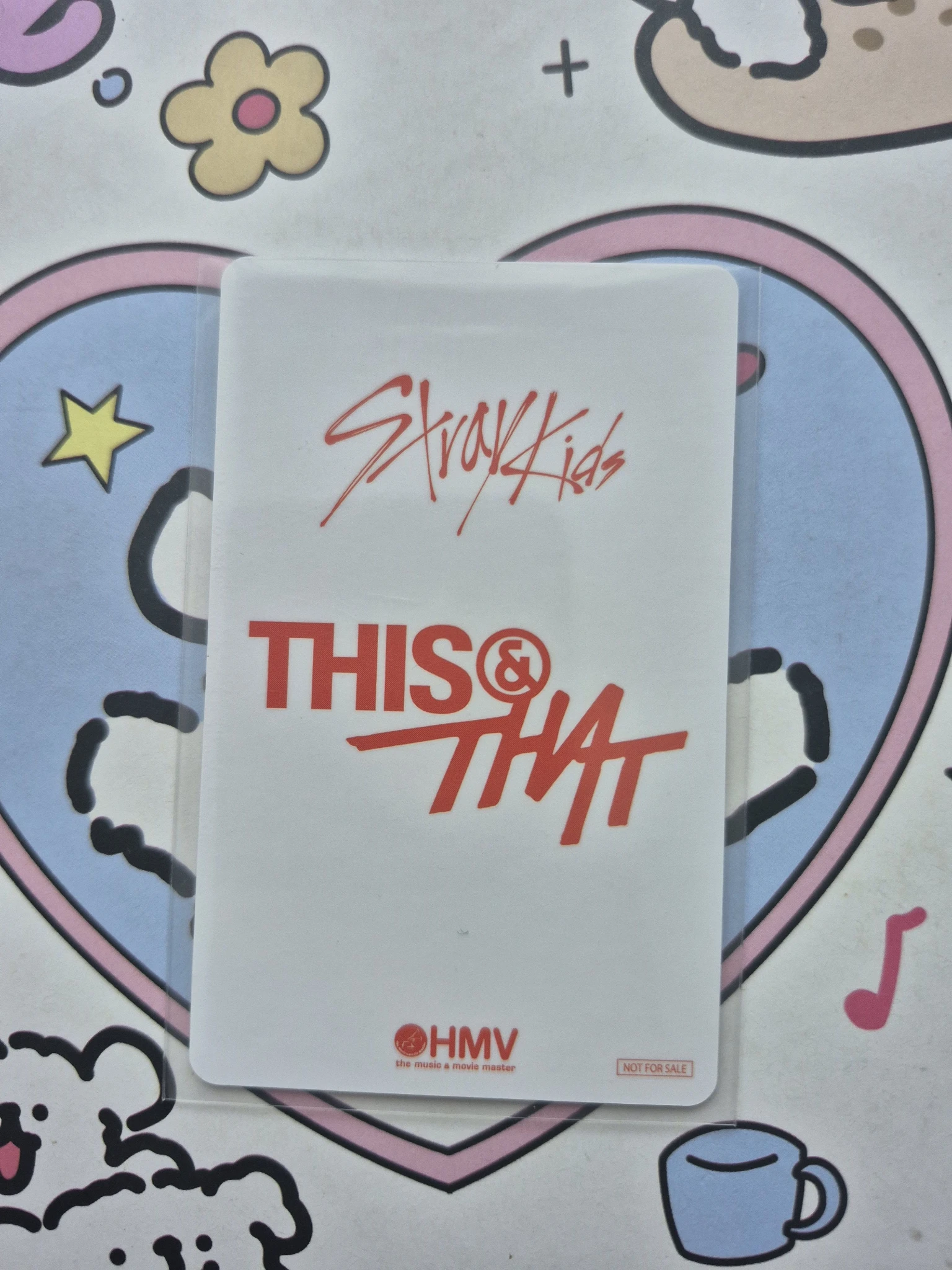 Stray Kids Bang Chan Stray Kids - Bang Chan - This & That Album lucky draw (LD) hmv japan listing photo 2