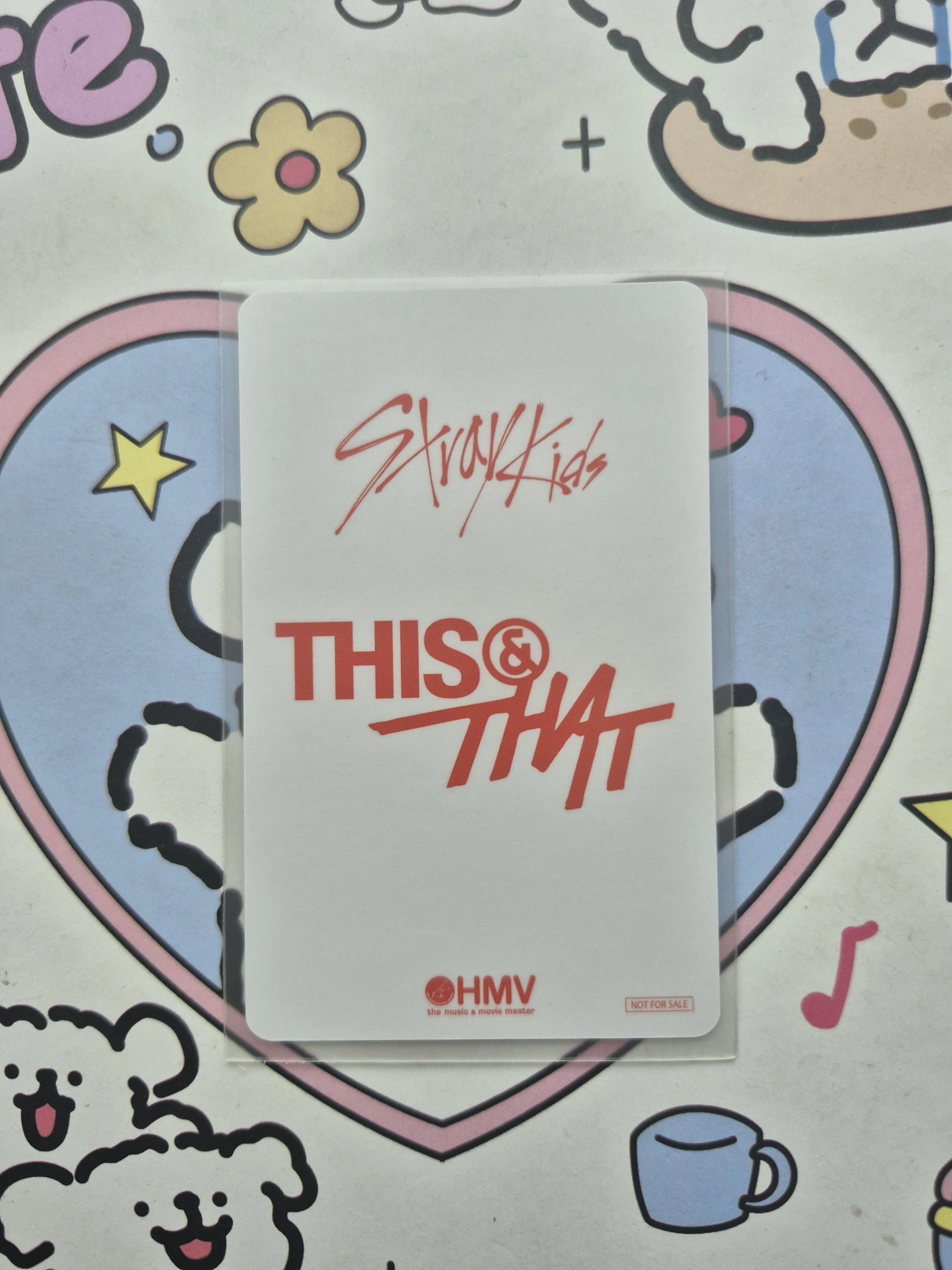 Stray Kids Lee Know Stray Kids - Lee Know - THIS & THAT Album hmv japan B version lucky draw (LD) listing photo 2
