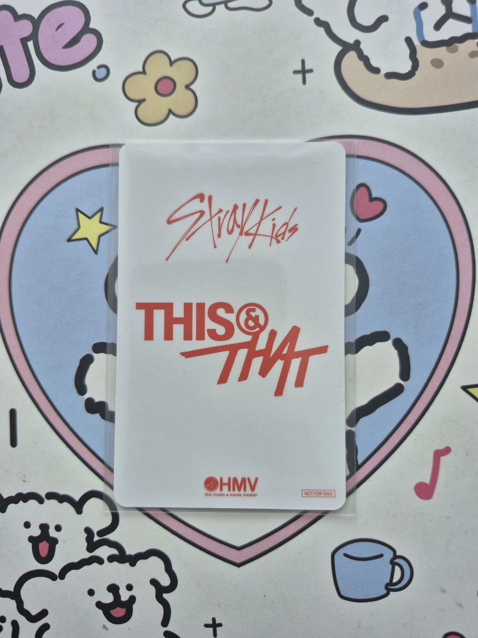 Stray Kids HAN Stray Kids - HAN - THIS & THAT Album hmv japan pob (pre-order benefit) listing photo 2