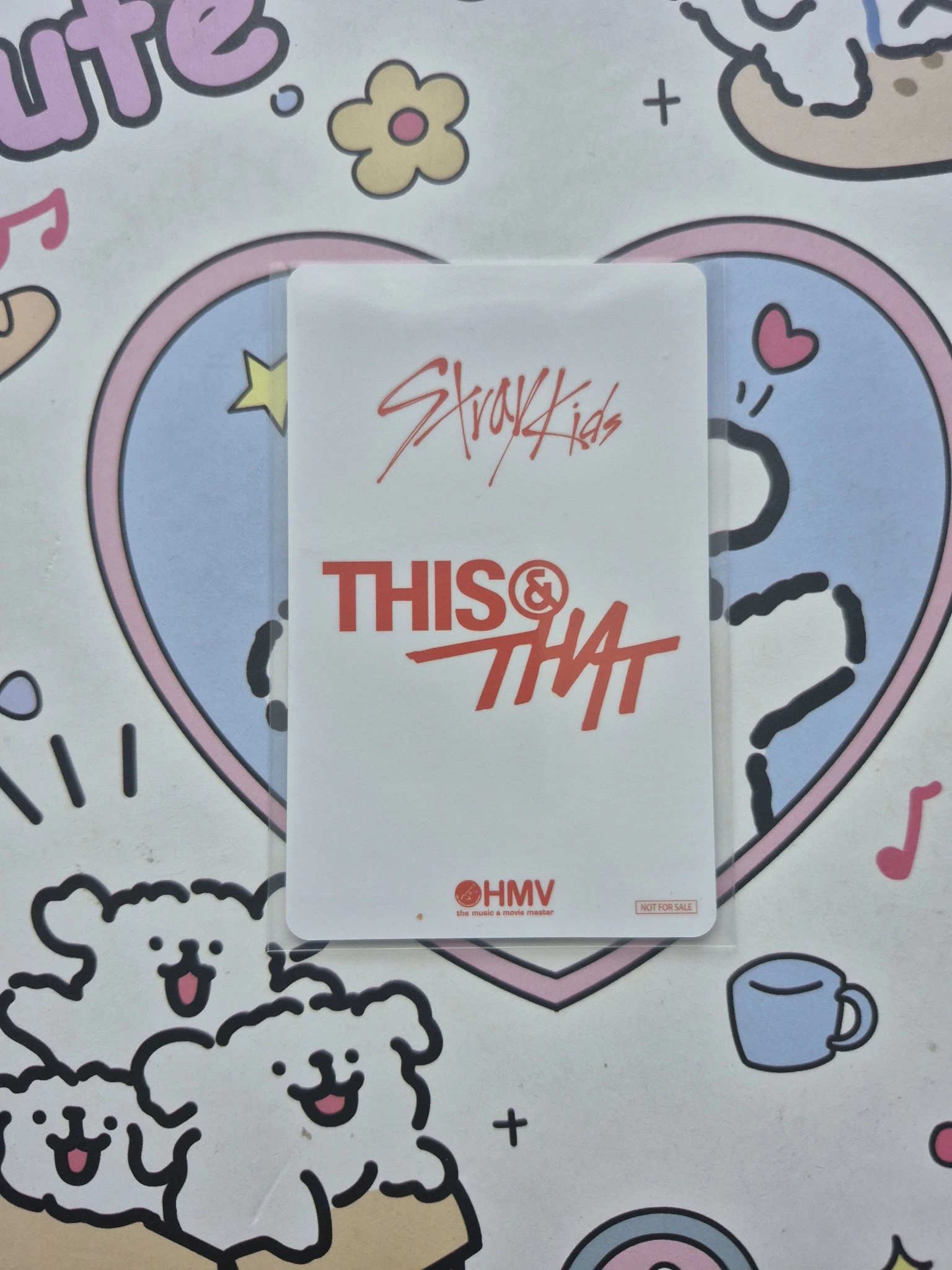 Stray Kids Felix Stray Kids - Felix - THIS & THAT Album hmv japan lucky draw (LD) B version listing photo 2