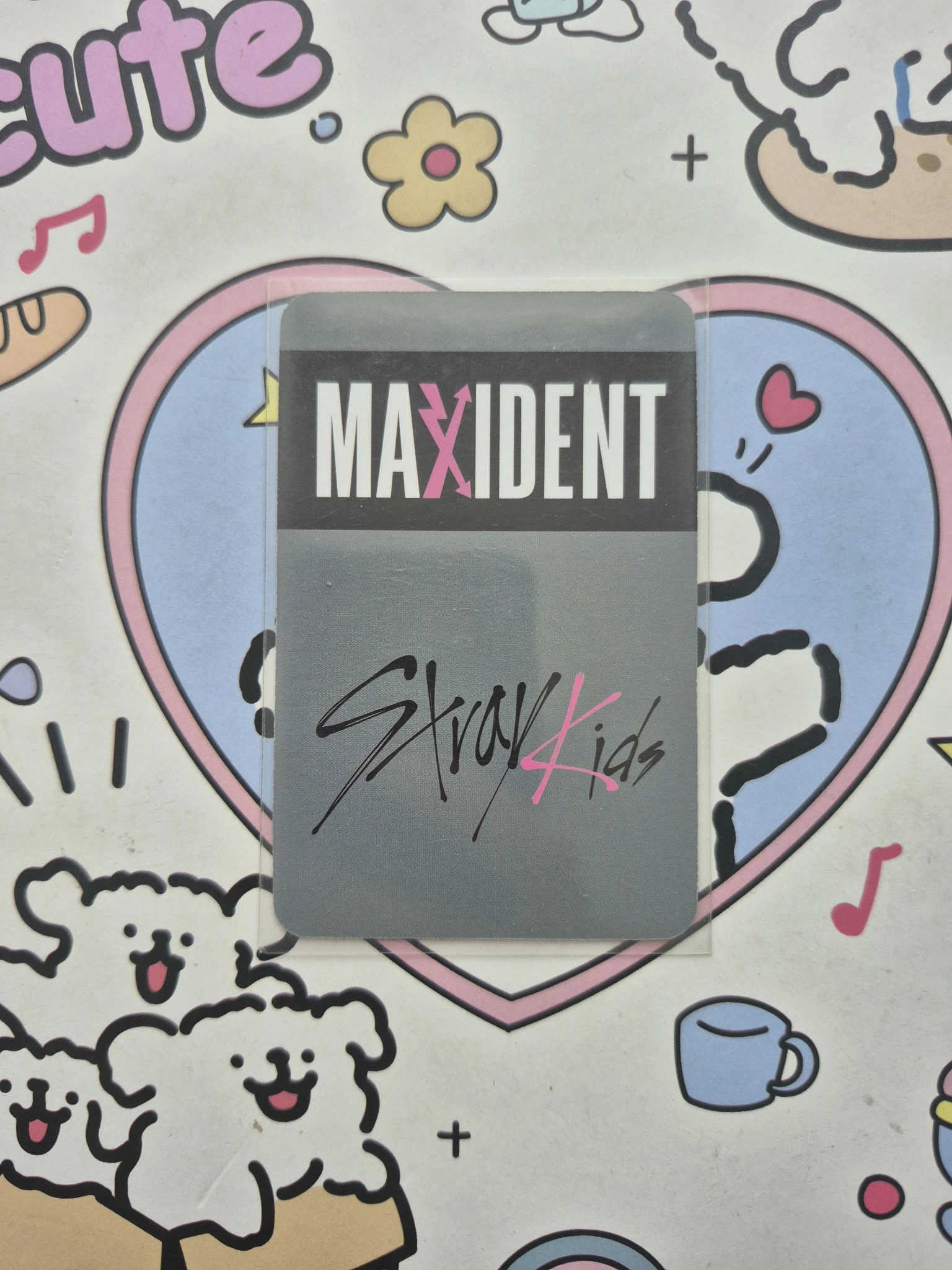 Stray Kids Bang Chan Stray Kids - Bang Chan - Maxident Album pre-order benefit (pob) shopee listing photo 2