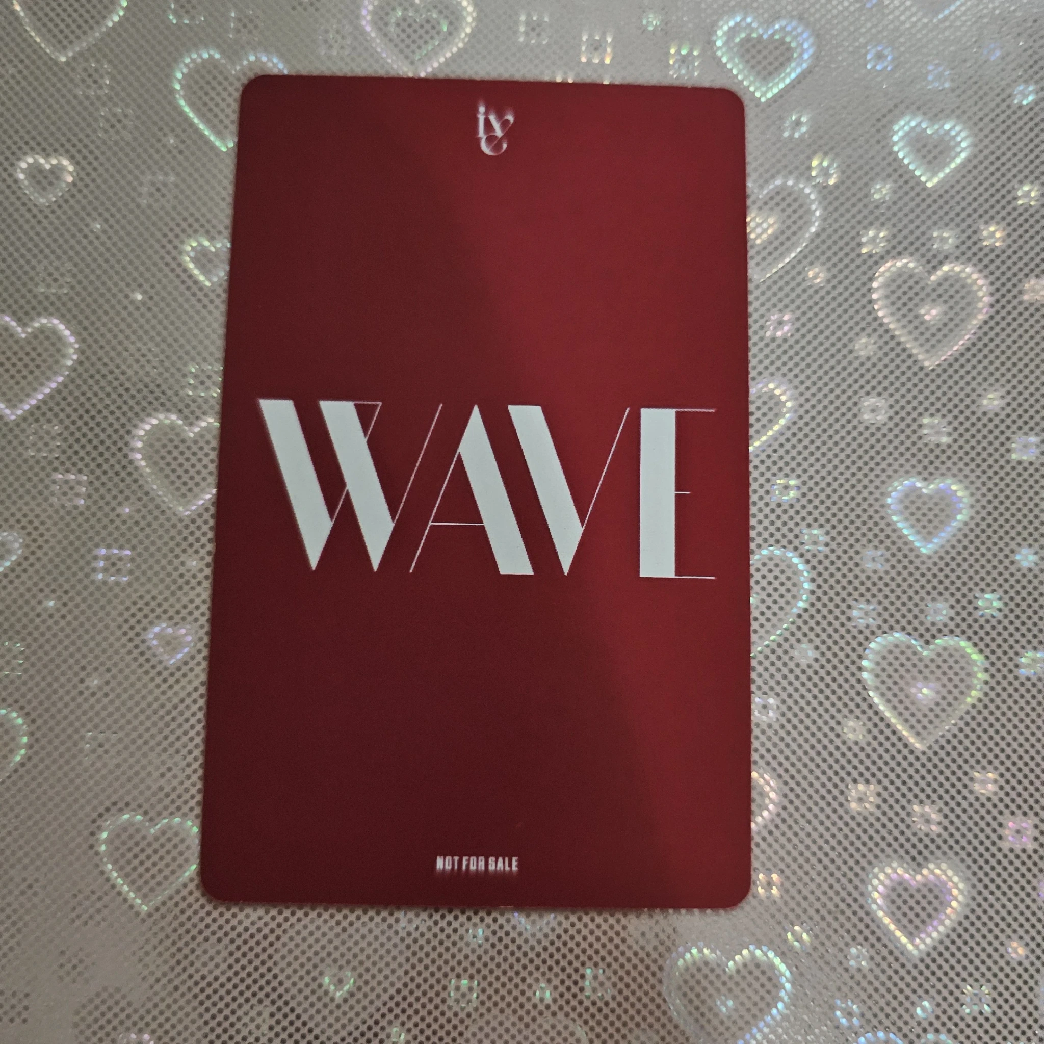 IVE Leeseo IVE - Leeseo - WAVE Album tower records pob (pre-order benefit) A version listing photo 2