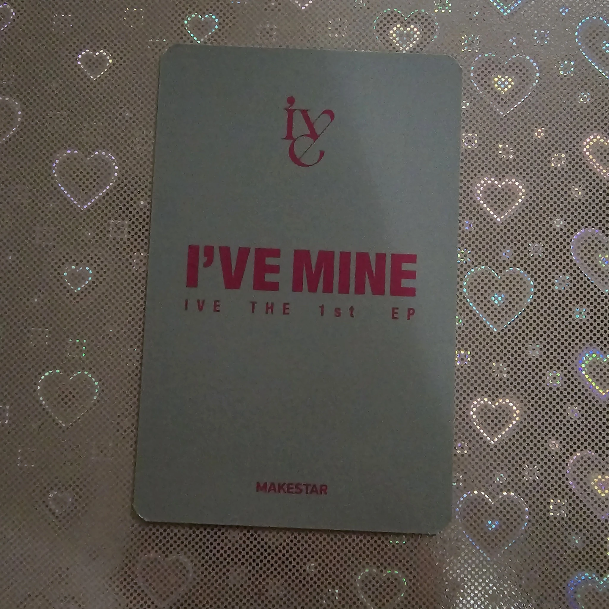 IVE Yujin IVE - Yujin - I've Mine Album fansign makestar round 2 listing photo 2